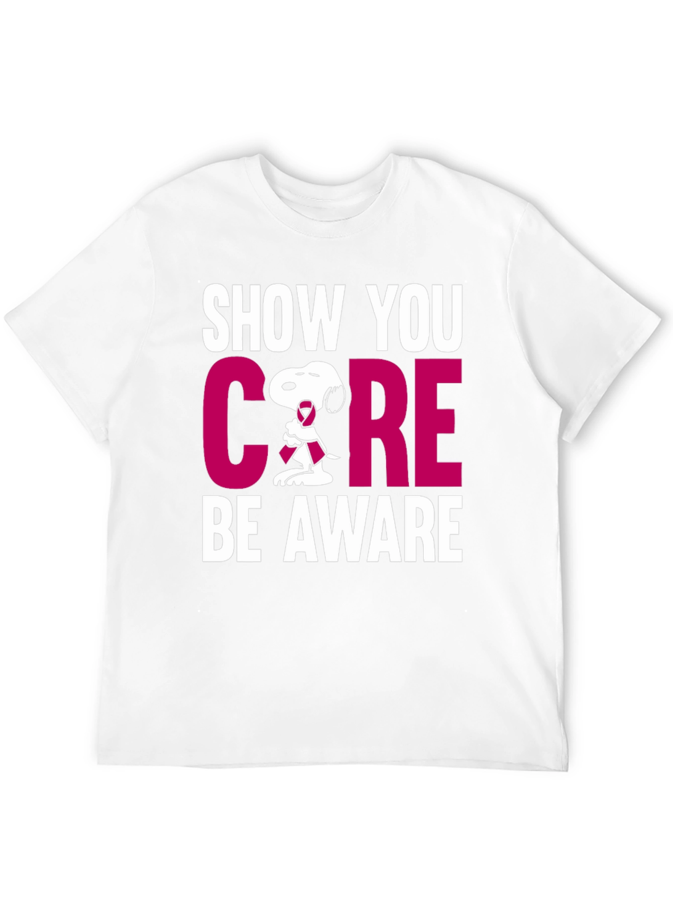 Show You Care Snoopy T-Shirt