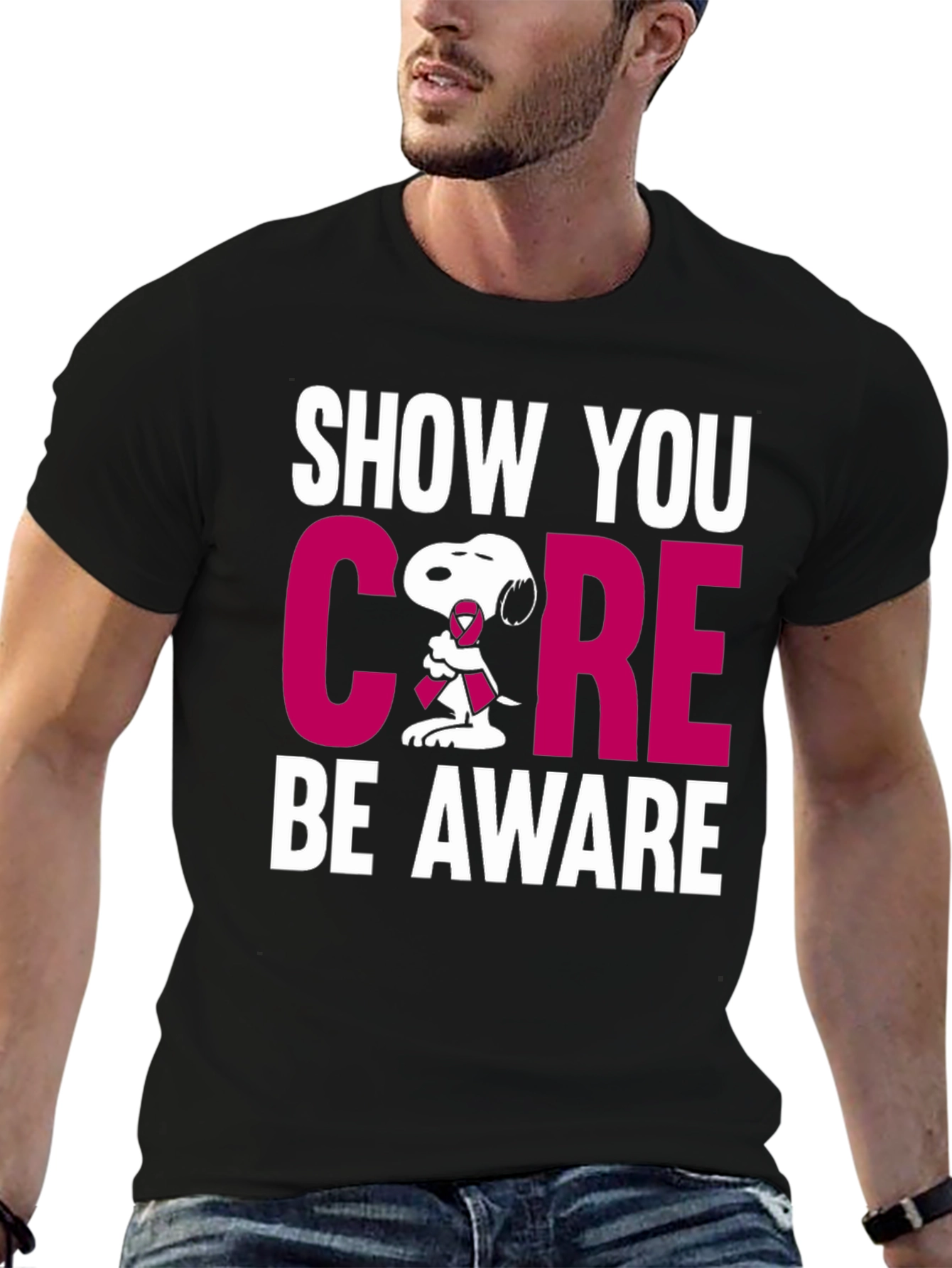 Show You Care Snoopy T-Shirt