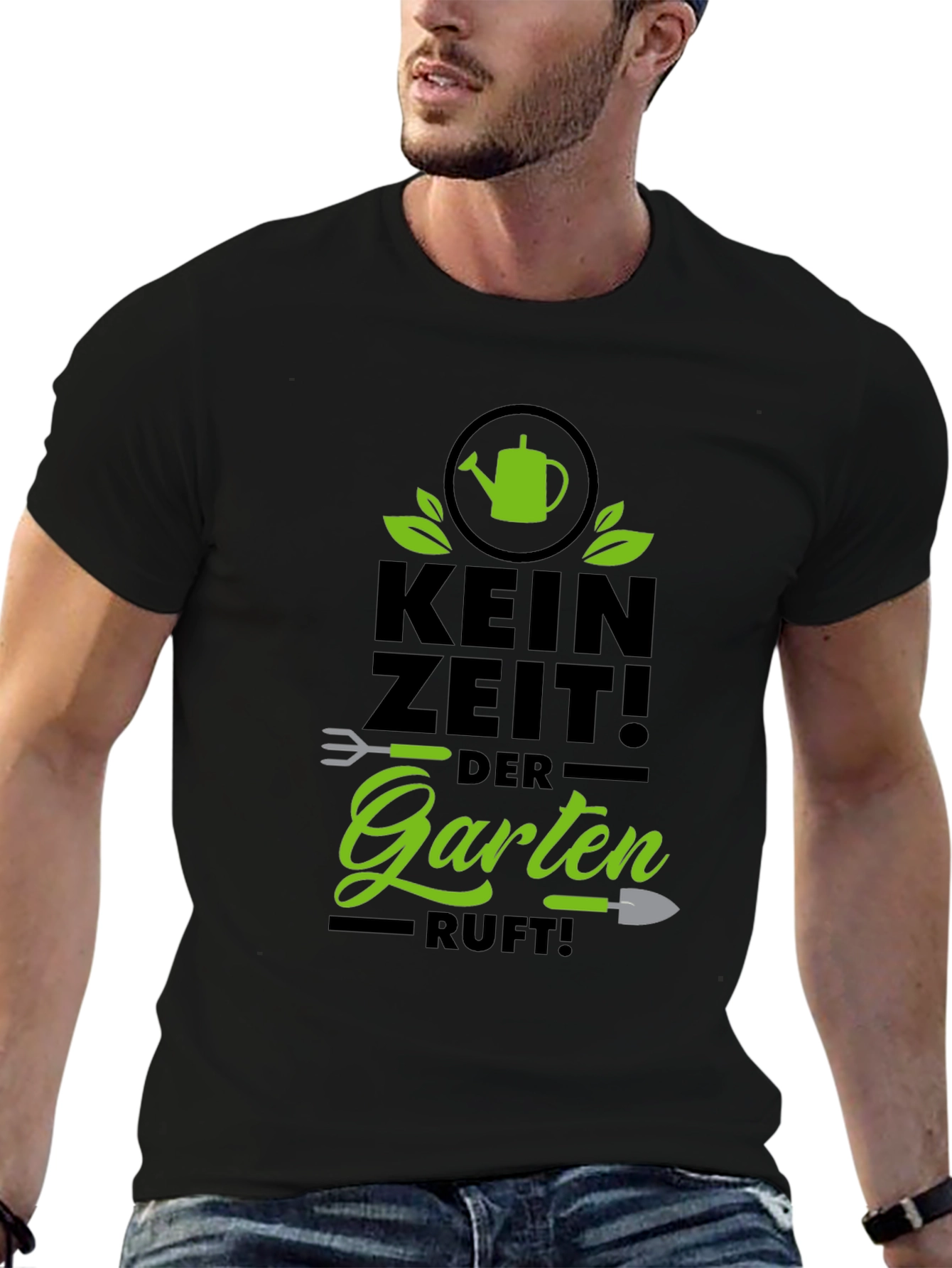 Gardening Enthusiast T-Shirt - Kein Zeit! Der Garten Ruft!