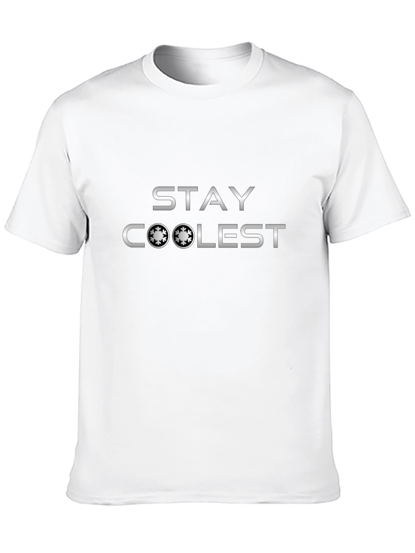 Stay Coolest Black Graphic Tee
