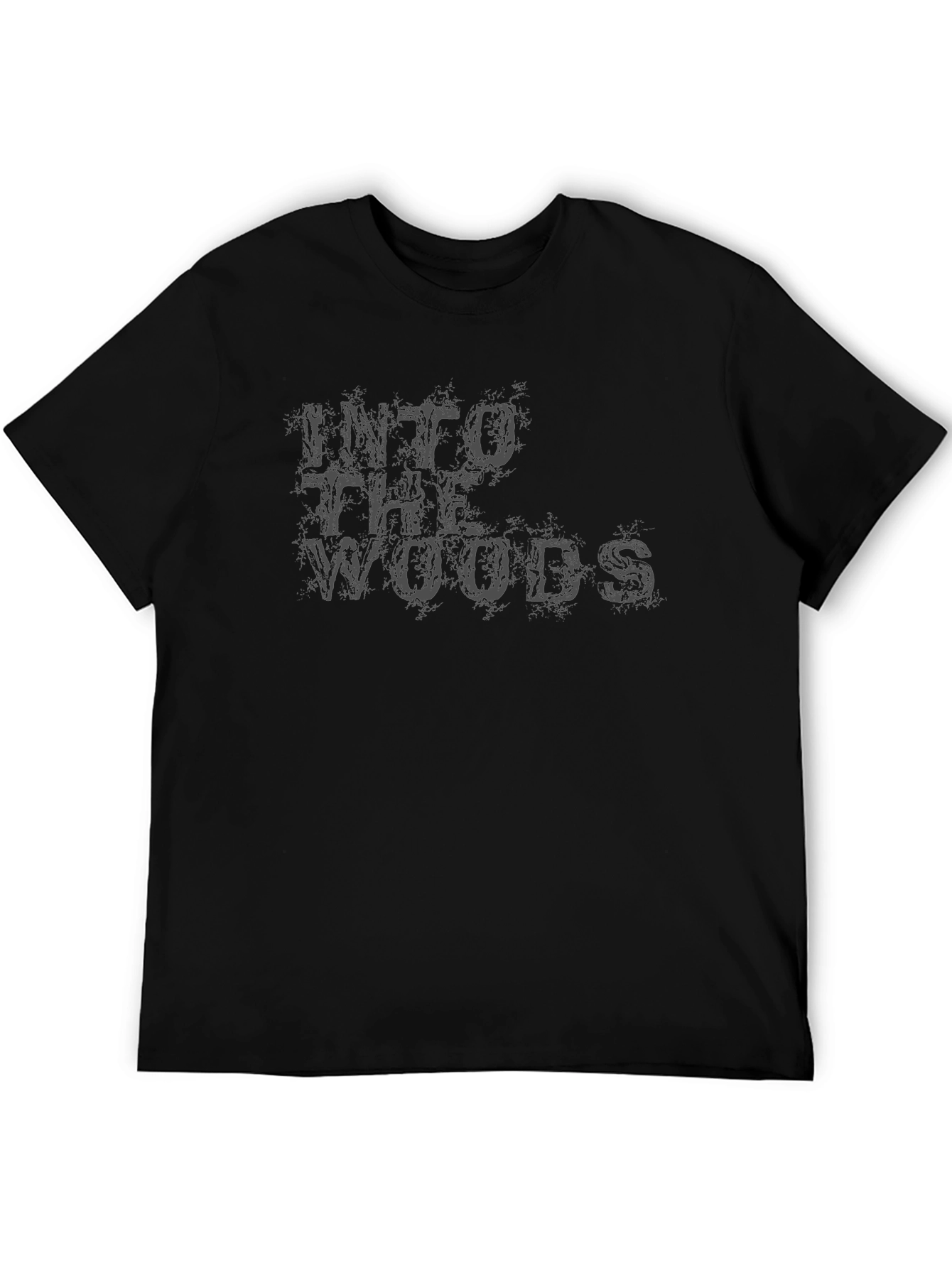 Into the Woods Black Graphic Tee