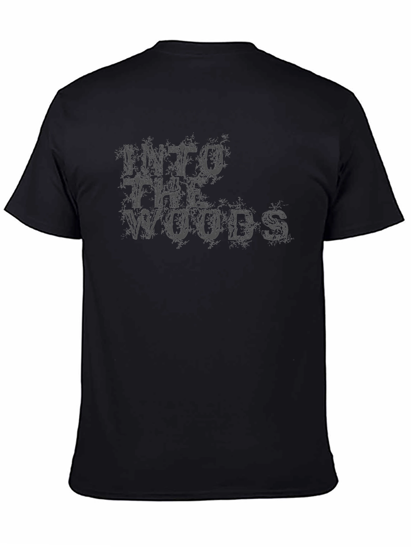 Into the Woods Black Graphic Tee