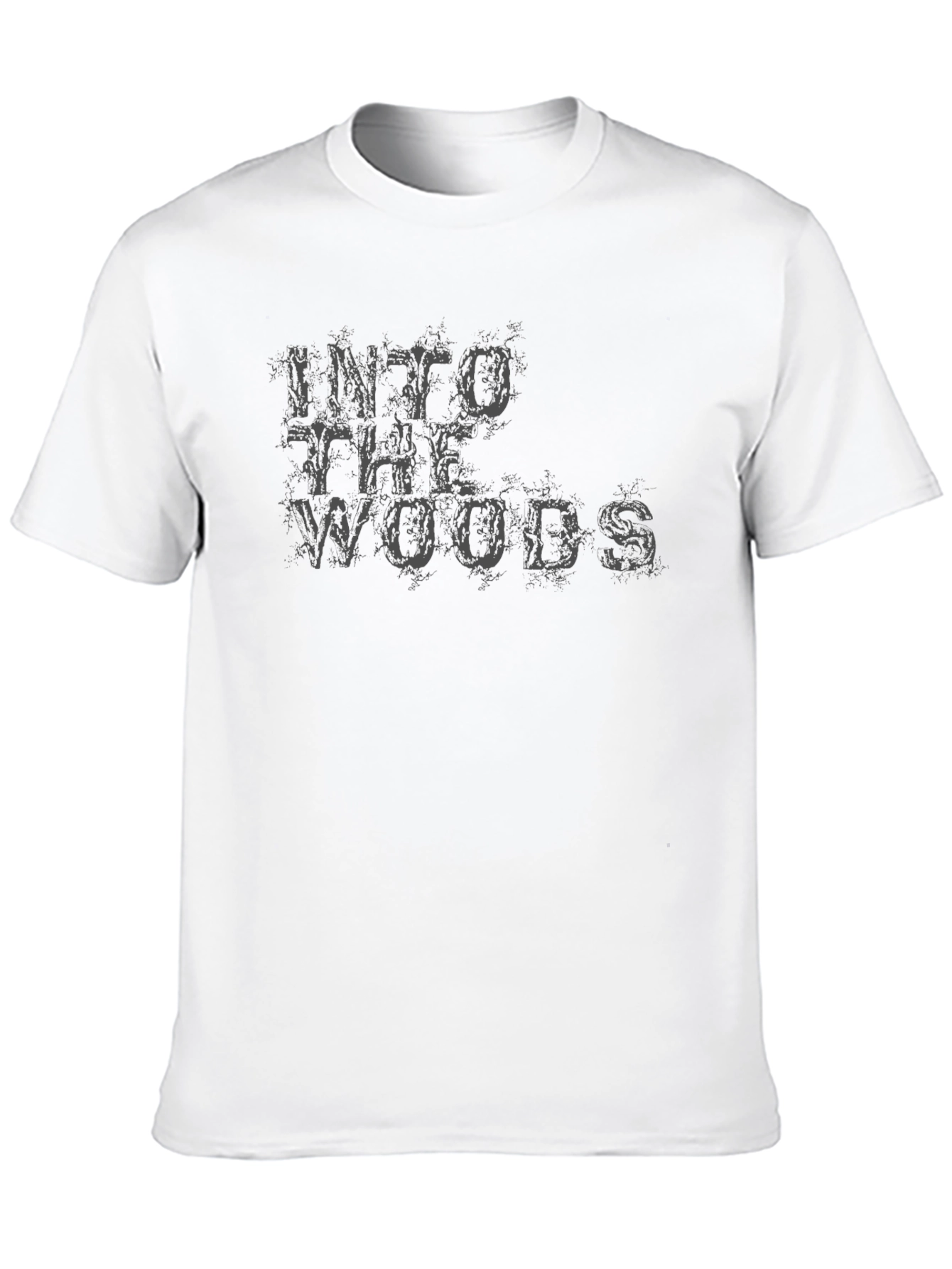 Into the Woods Black Graphic Tee