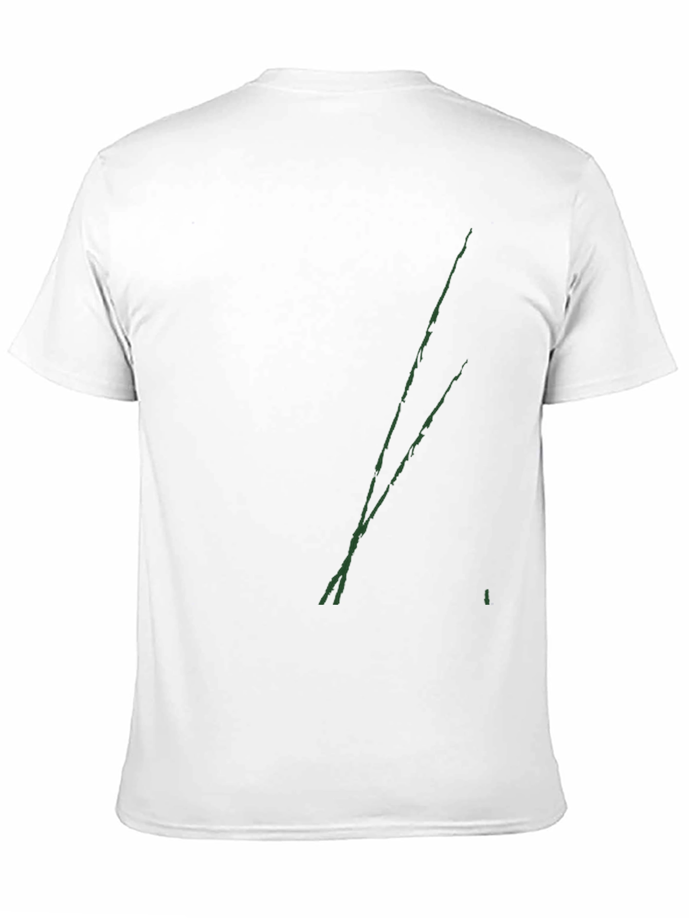 Mens Black Graphic Tee - Abstract Design