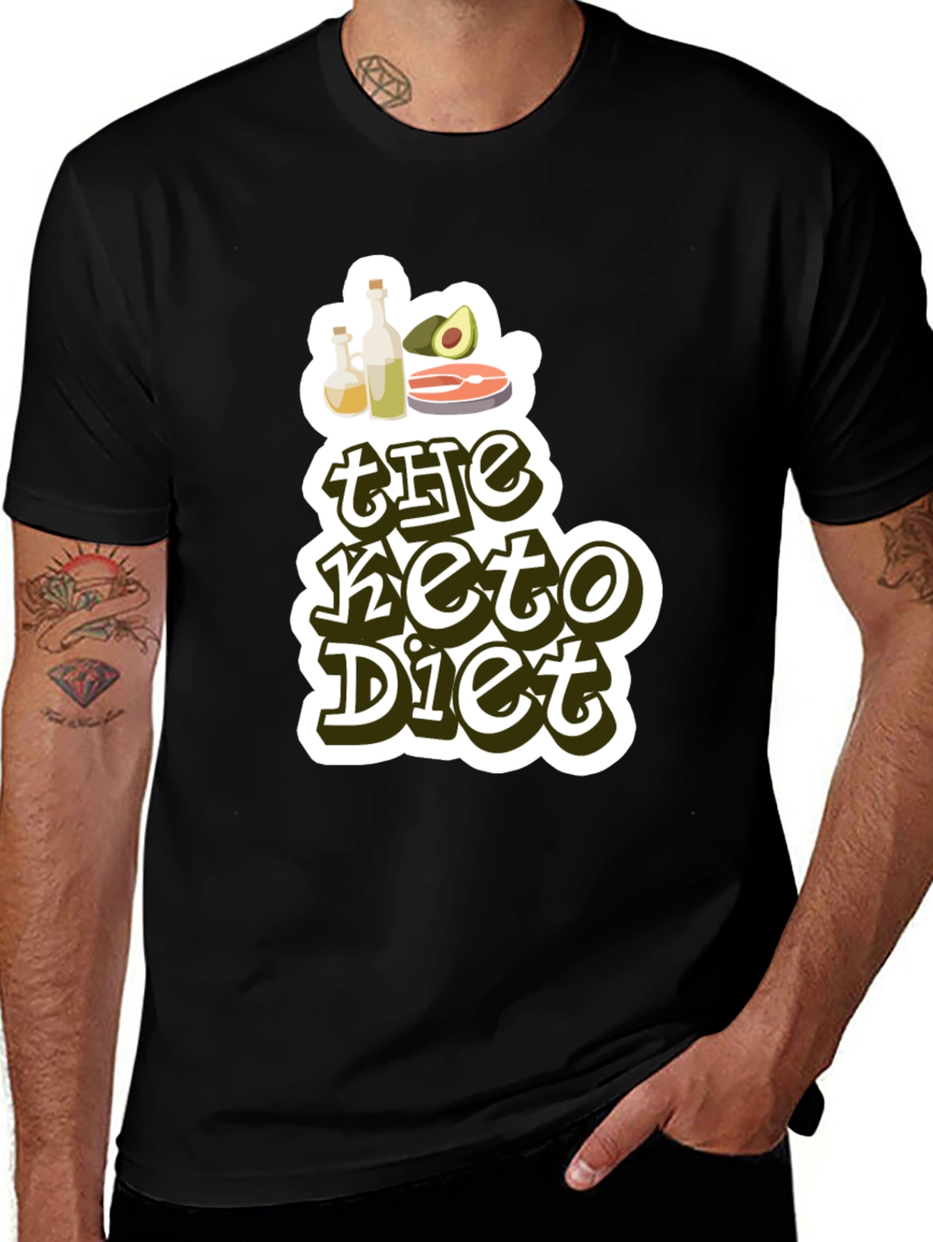 The Keto Diet T-Shirt - Stylish and Trendy