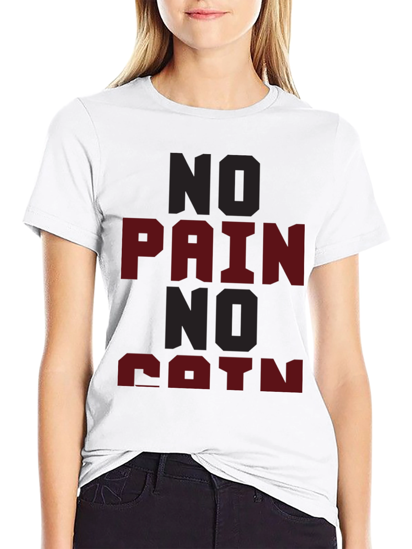 No Pain No Gain Graphic Tee