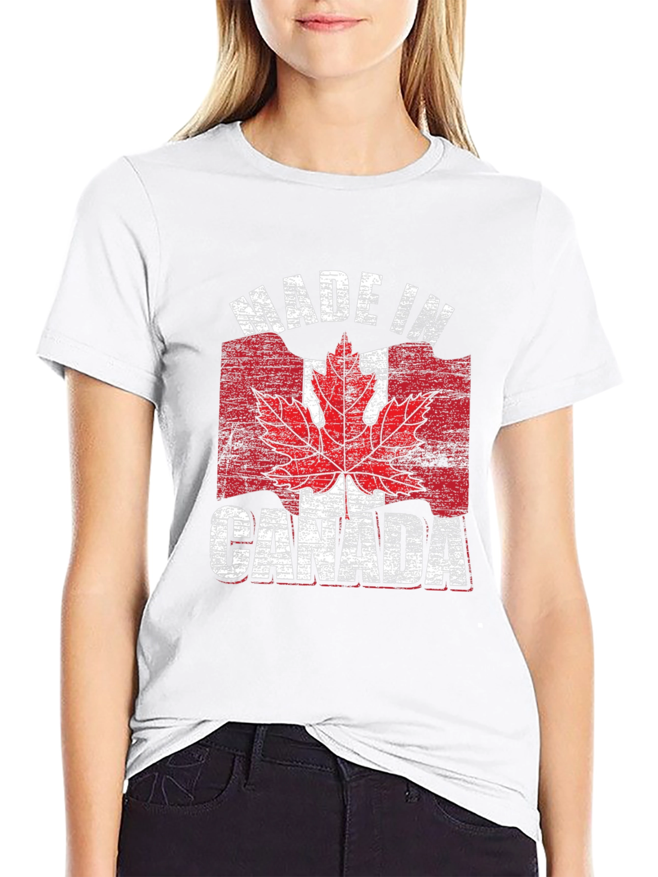Made in Canada Flag T-Shirt