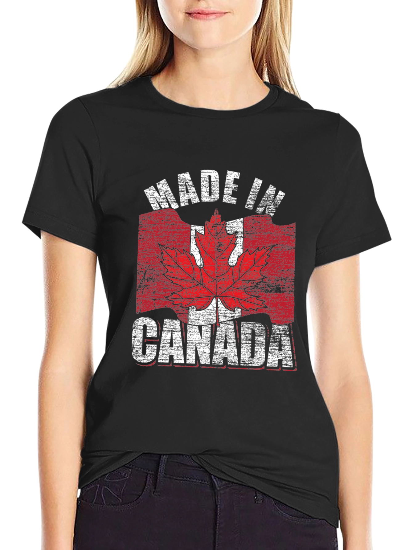 Made in Canada Flag T-Shirt