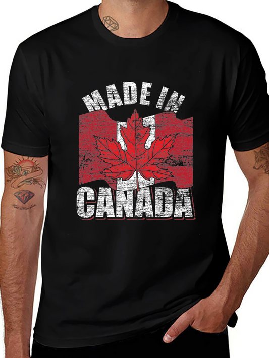 Made in Canada Flag T-Shirt