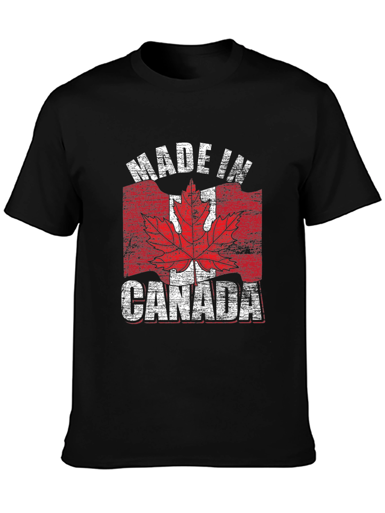 Made in Canada Flag T-Shirt
