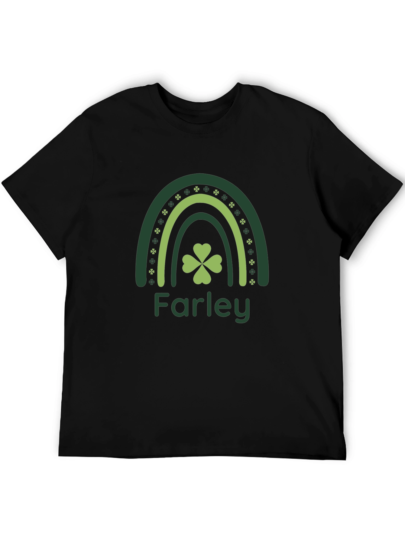 Farley St. Patricks Day Rainbow Shamrock T-Shirt