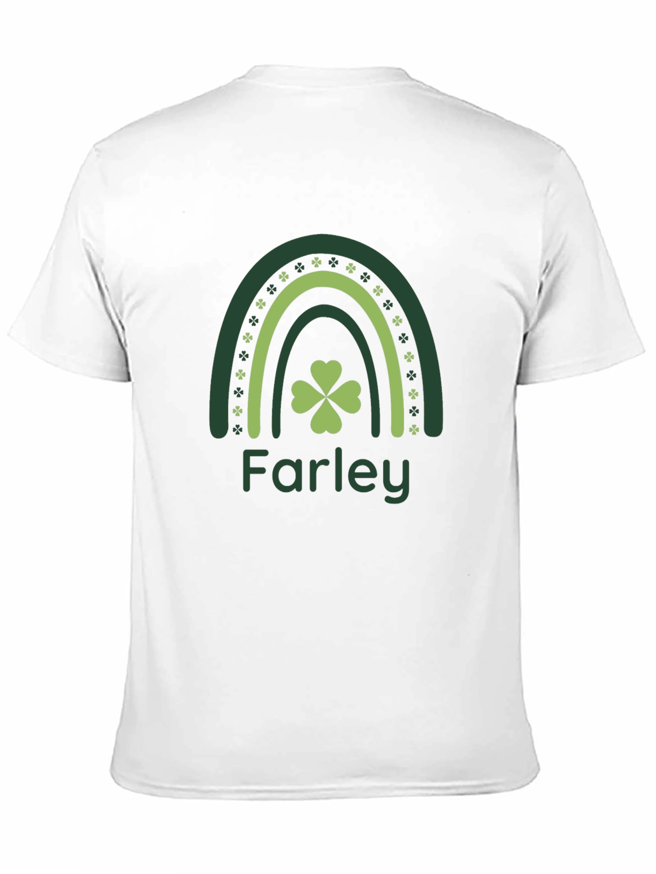 Farley St. Patricks Day Rainbow Shamrock T-Shirt