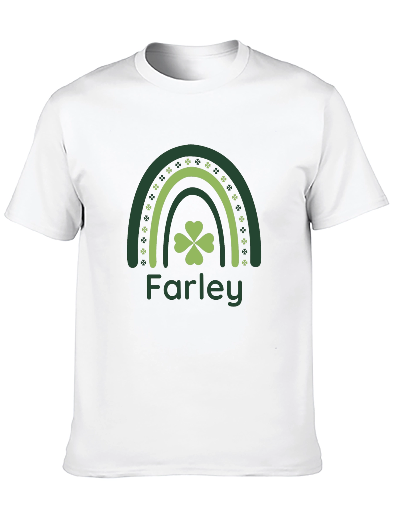 Farley St. Patricks Day Rainbow Shamrock T-Shirt