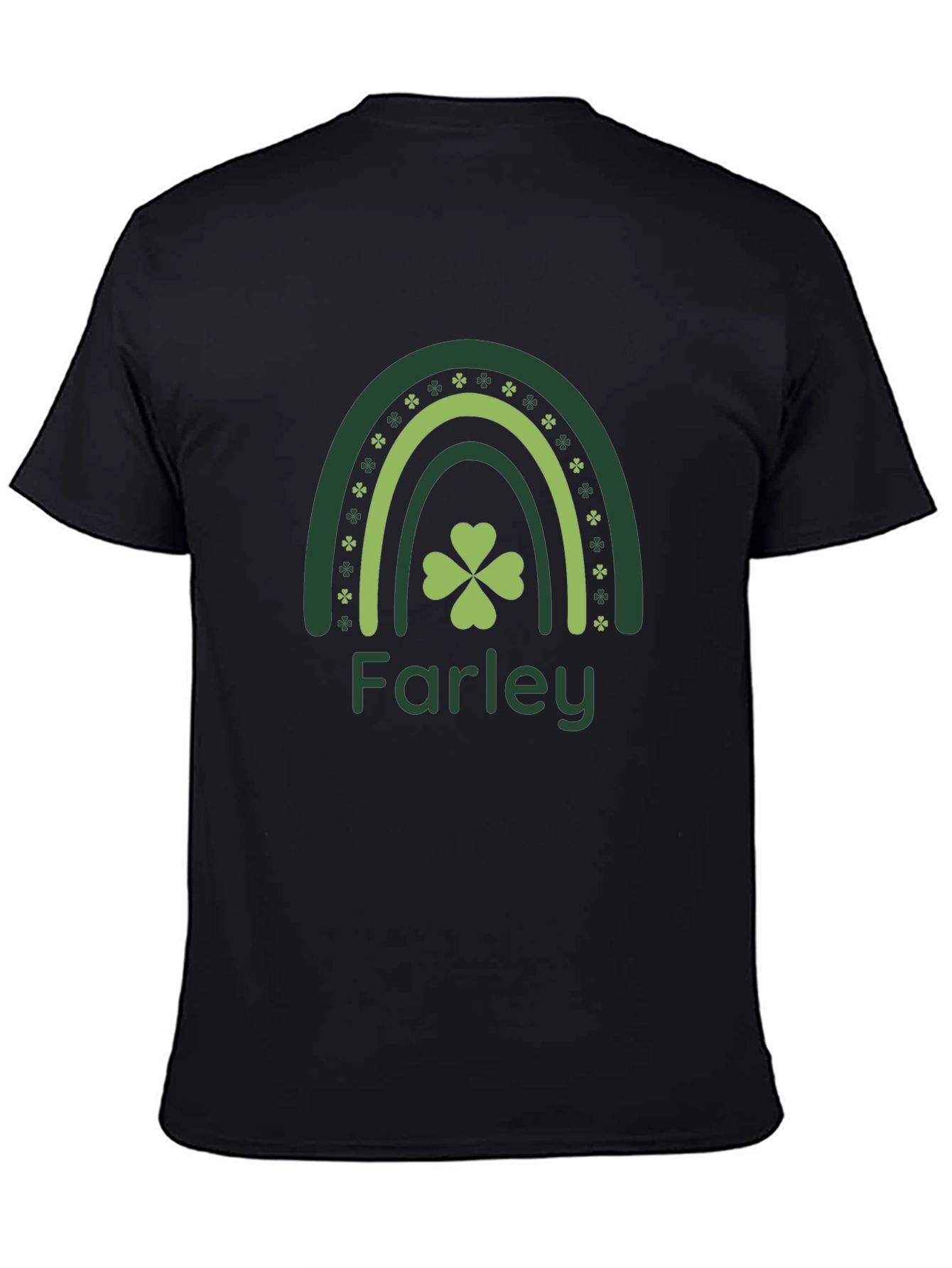 Farley St. Patricks Day Rainbow Shamrock T-Shirt