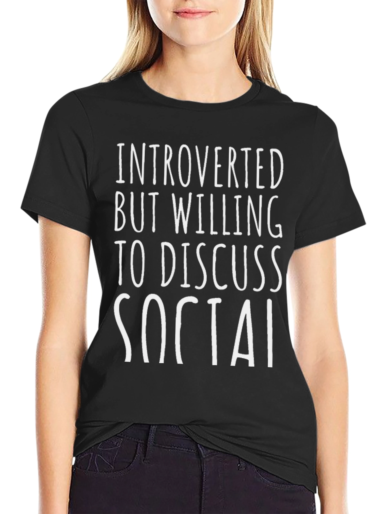Introverted Social T-Shirt
