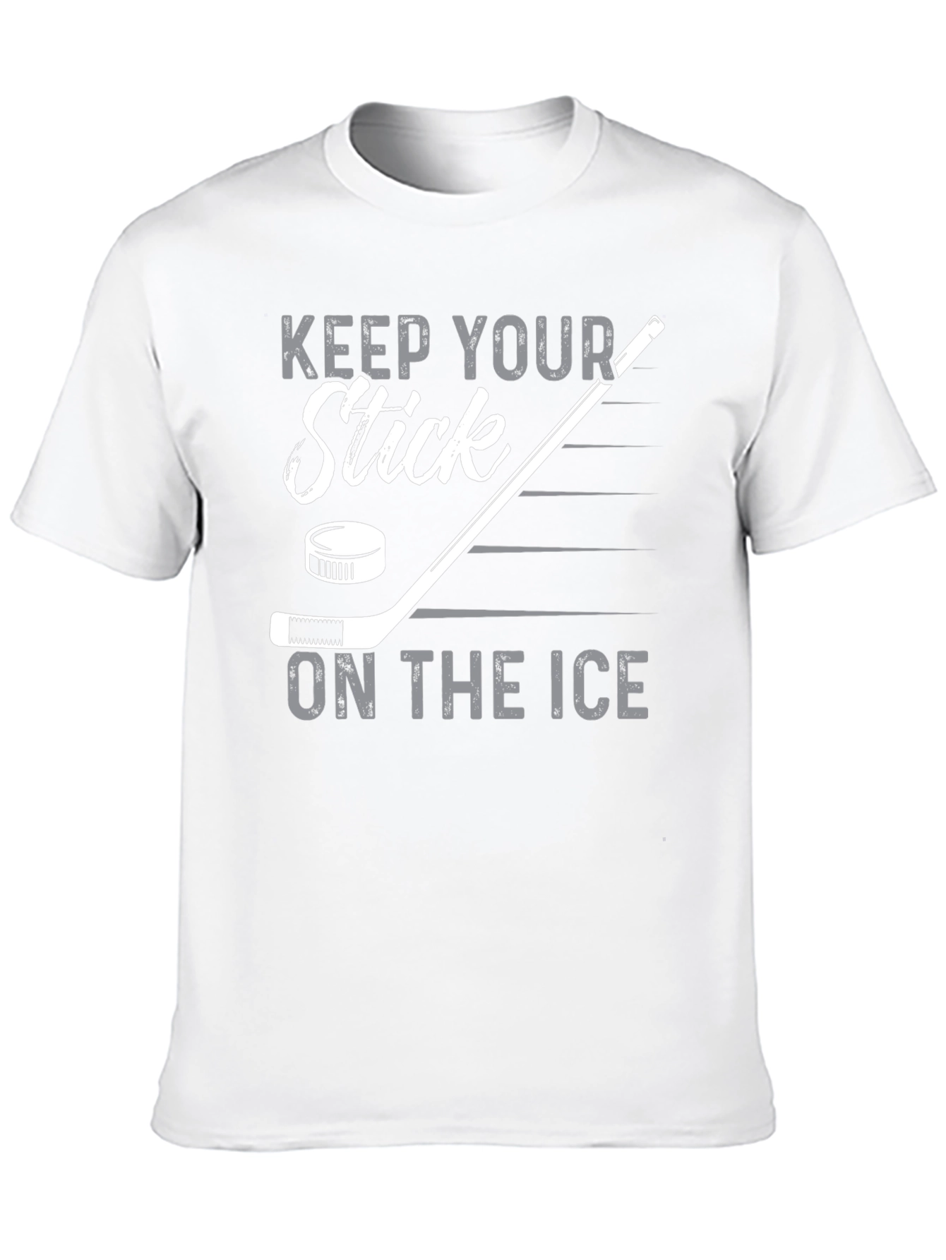 Keep Your Stick On The Ice Hockey T-Shirt