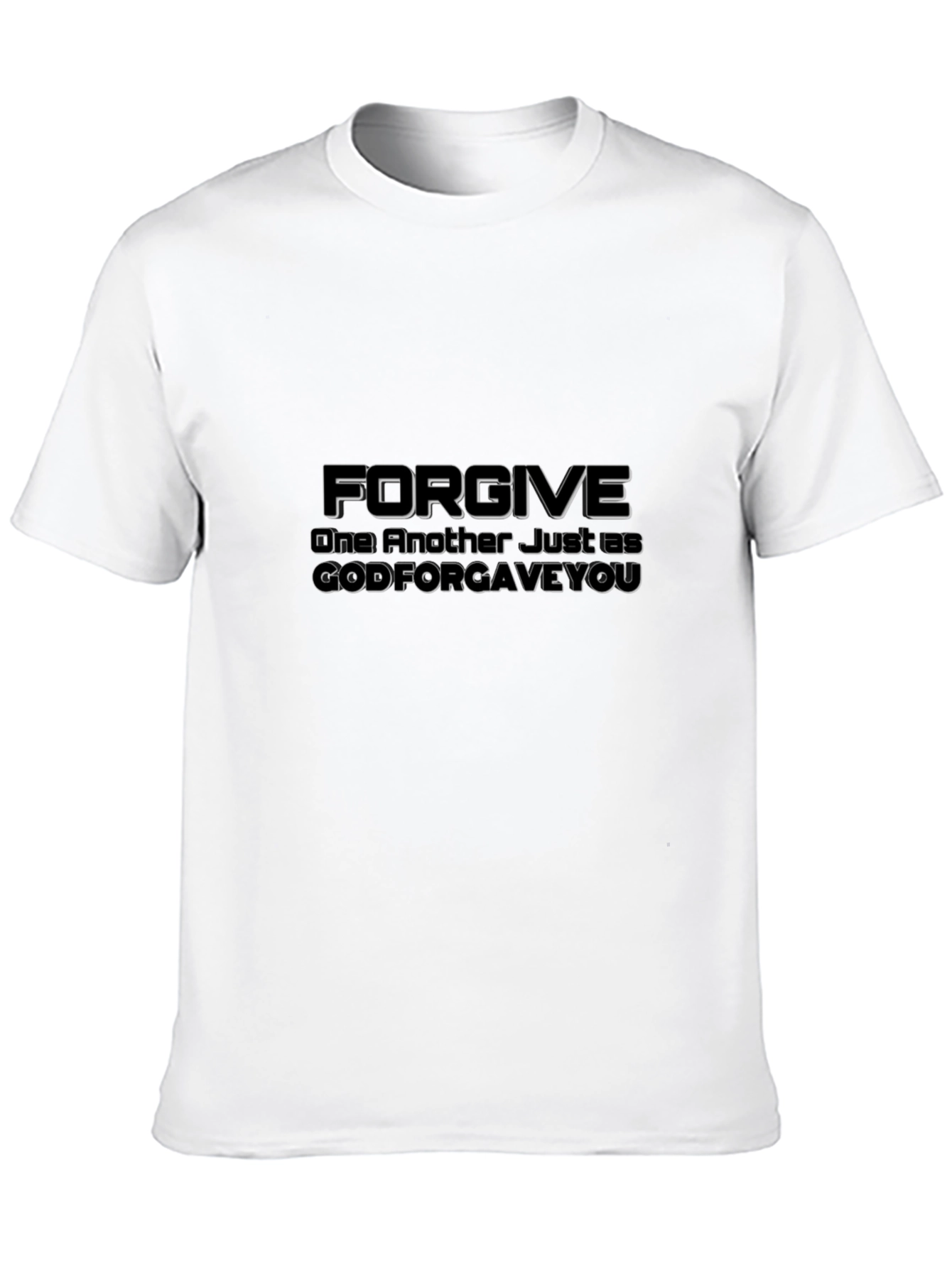 Forgive Graphic Tee - Christian Inspired Black T-Shirt