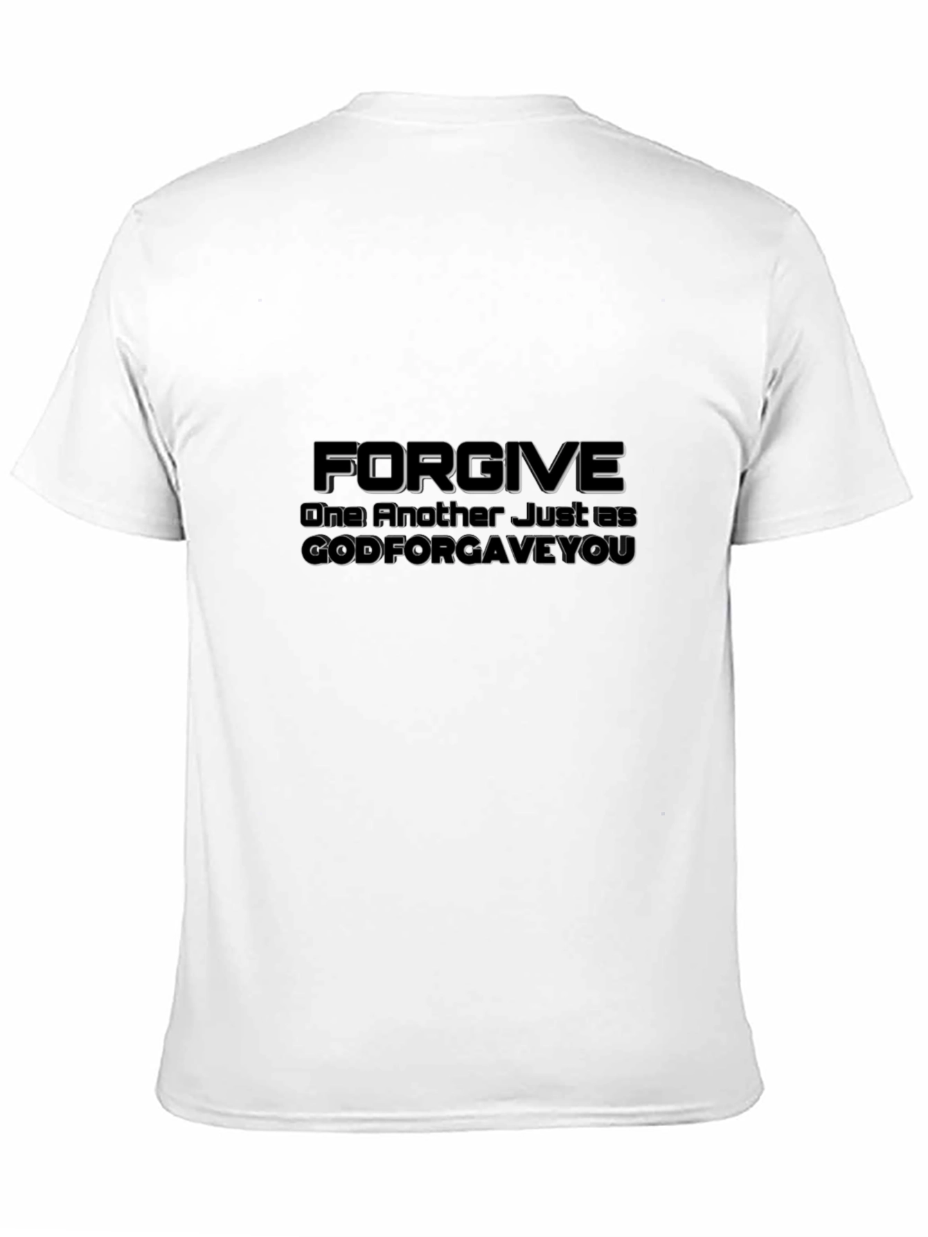 Forgive Graphic Tee - Christian Inspired Black T-Shirt