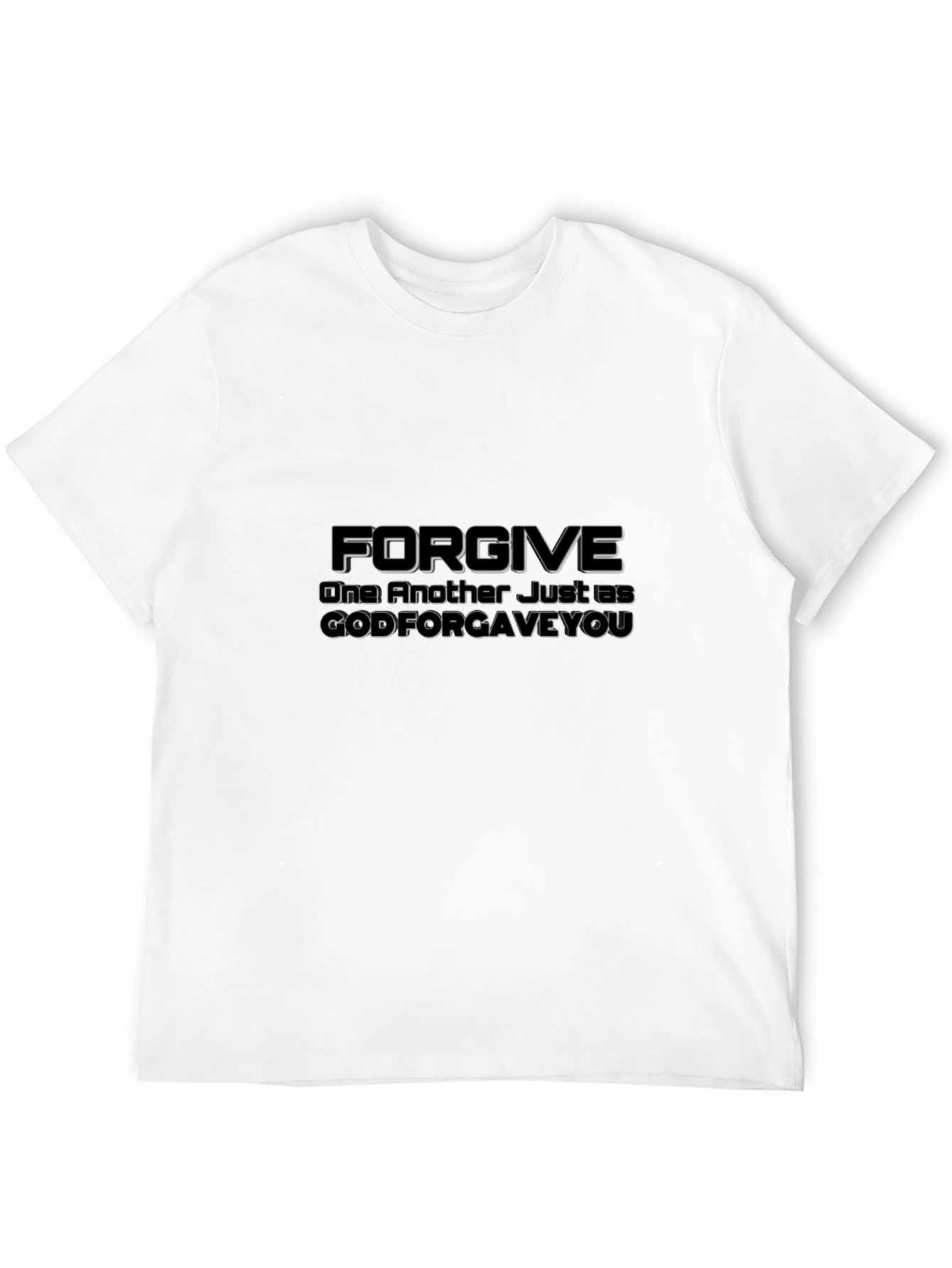 Forgive Graphic Tee - Christian Inspired Black T-Shirt