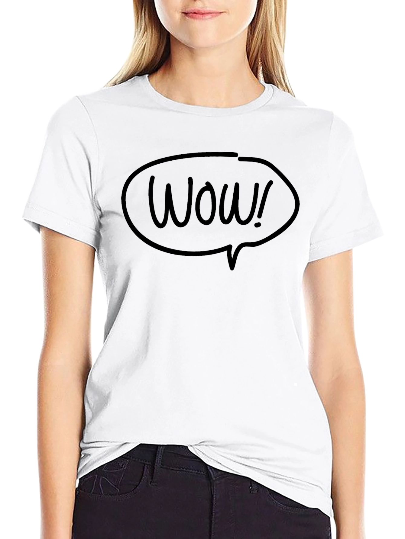 Wow! T-Shirt - Speech Bubble Design