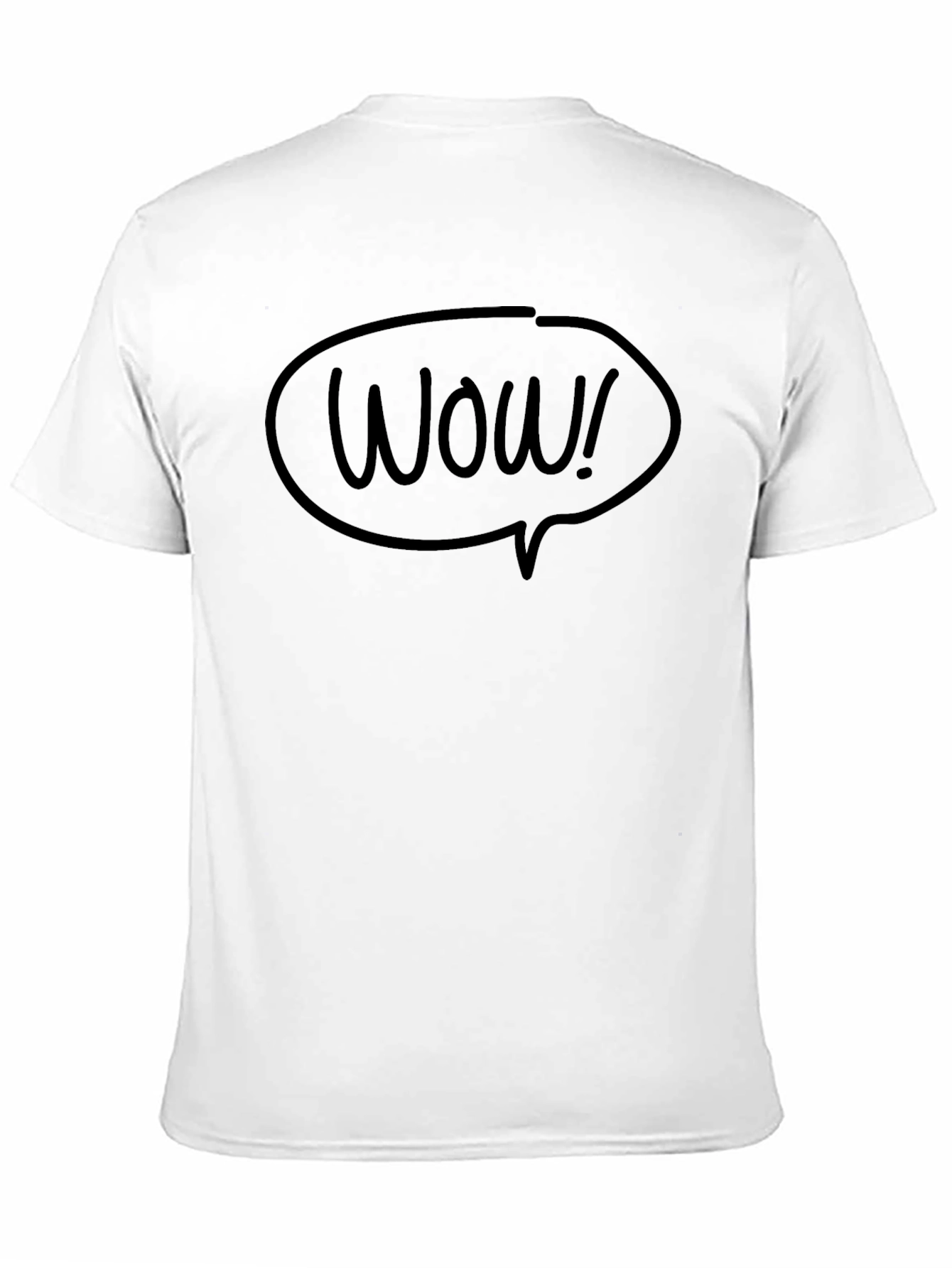Wow! T-Shirt - Speech Bubble Design