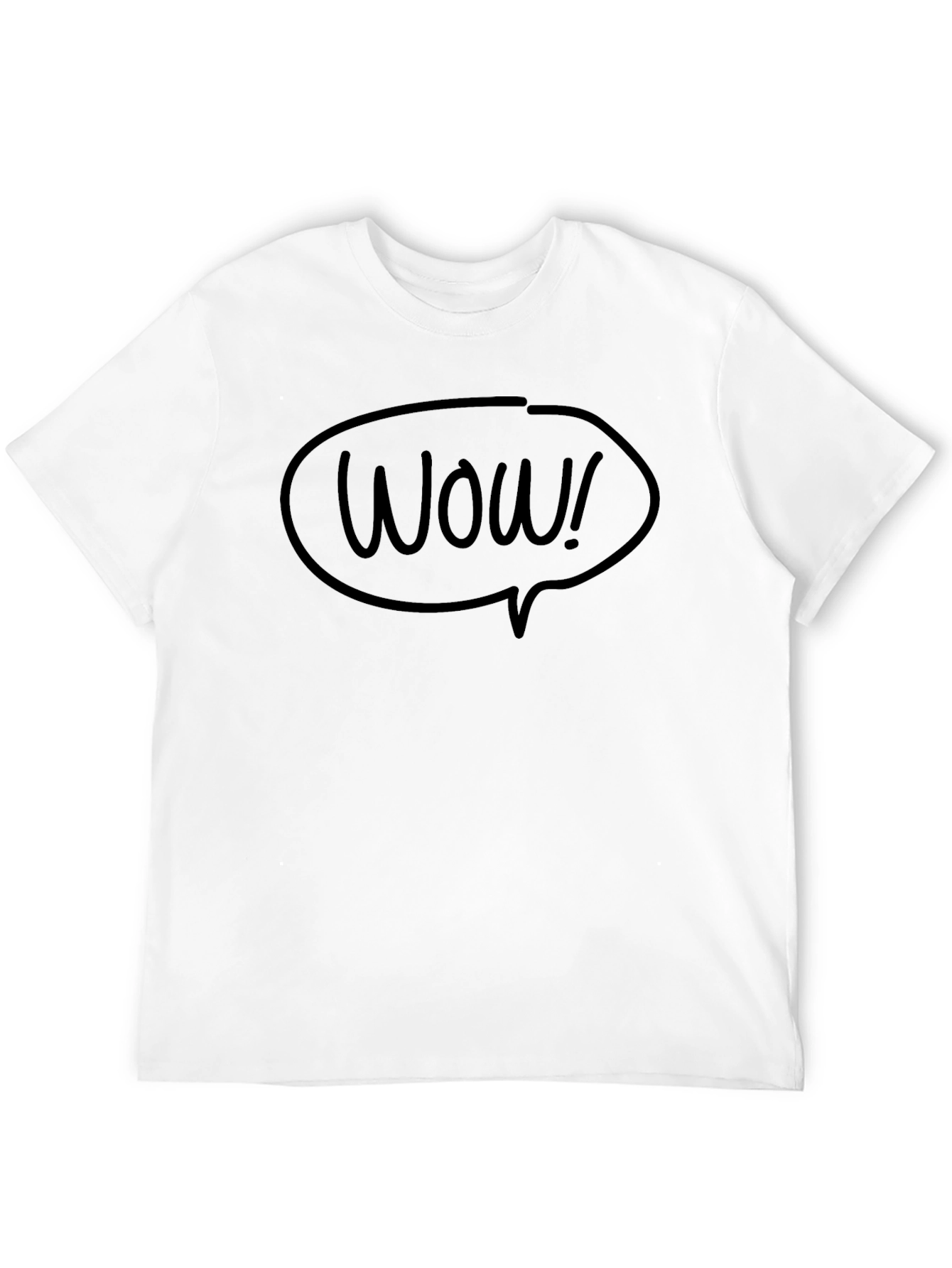 Wow! T-Shirt - Speech Bubble Design
