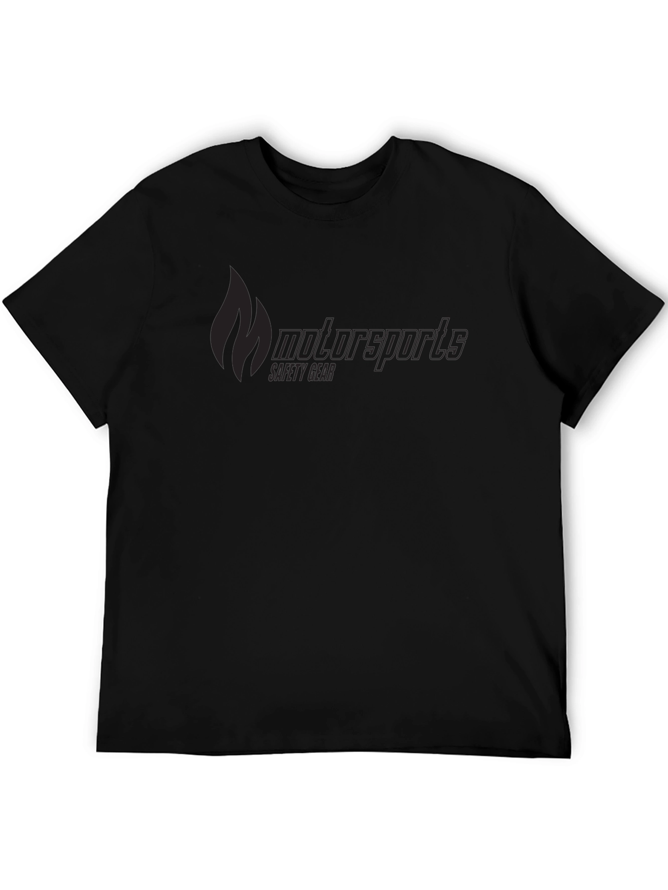 Motorsports Safety Gear Black T-Shirt
