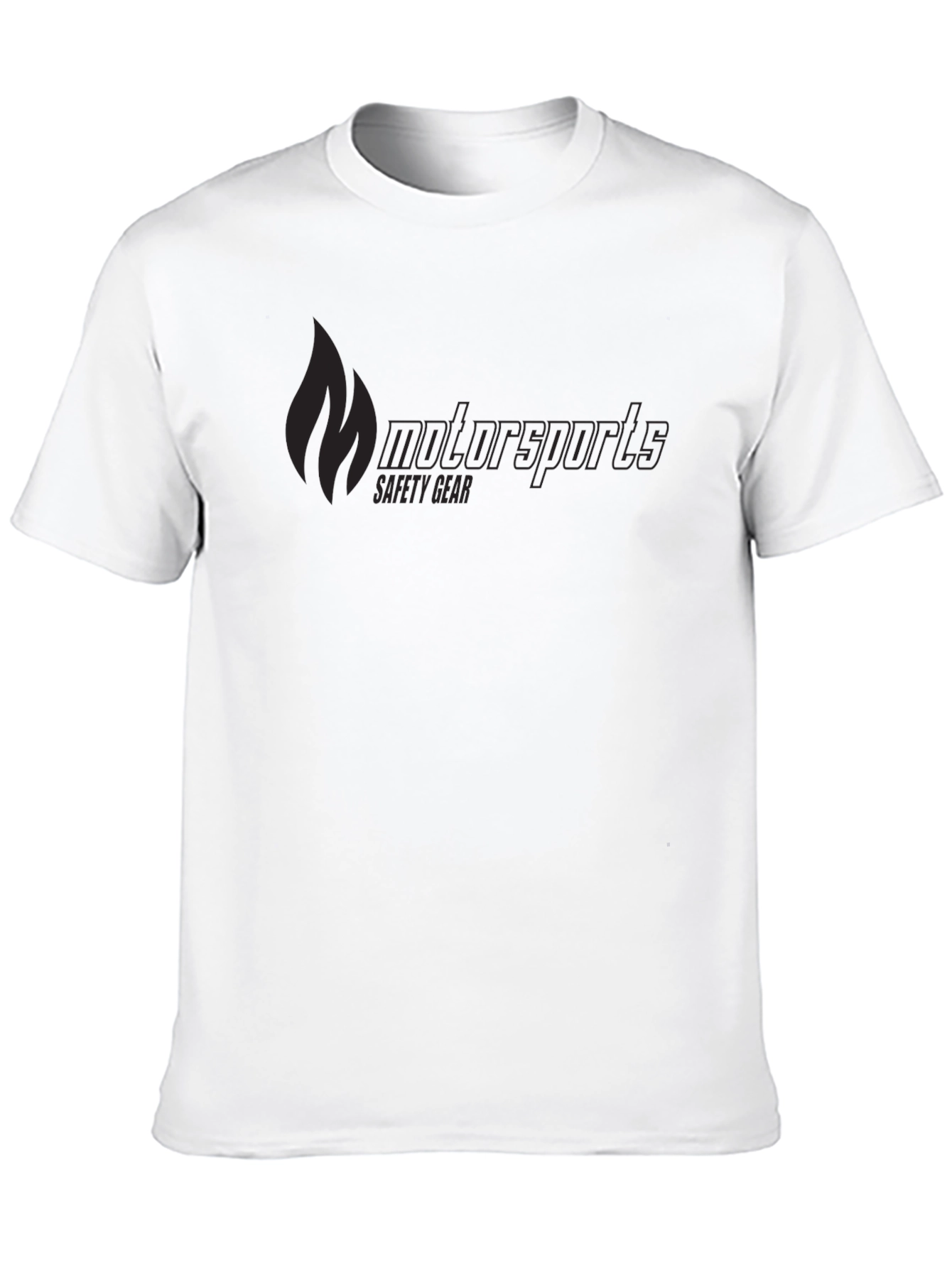 Motorsports Safety Gear Black T-Shirt