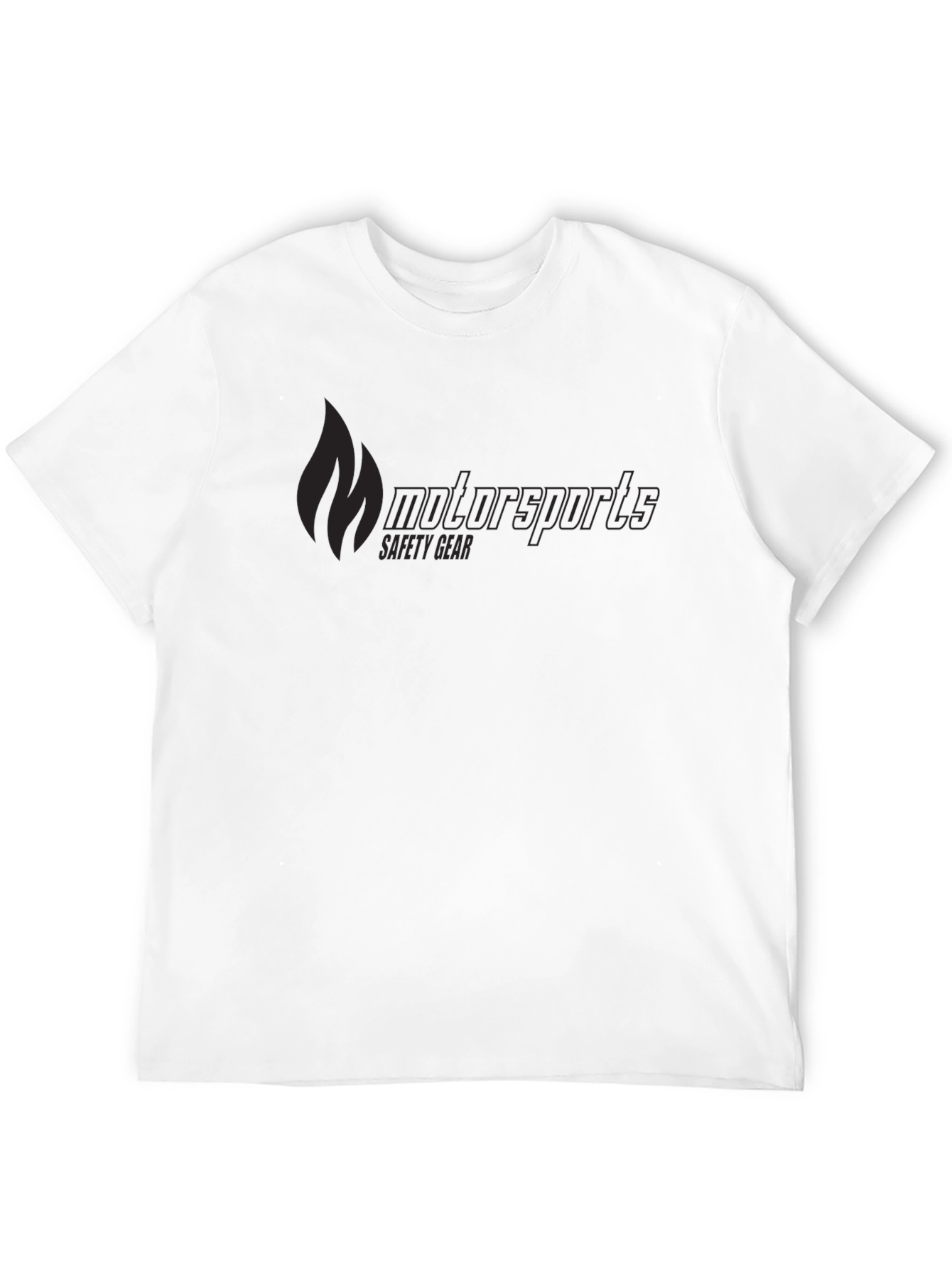 Motorsports Safety Gear Black T-Shirt