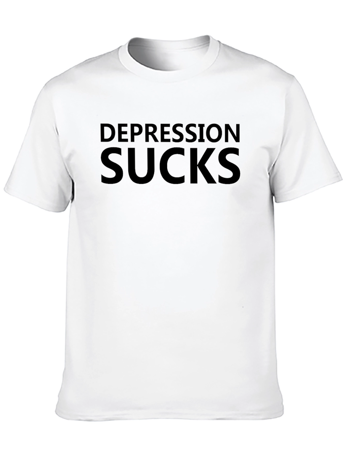 Depression Sucks Graphic Tee - Comfort & Style