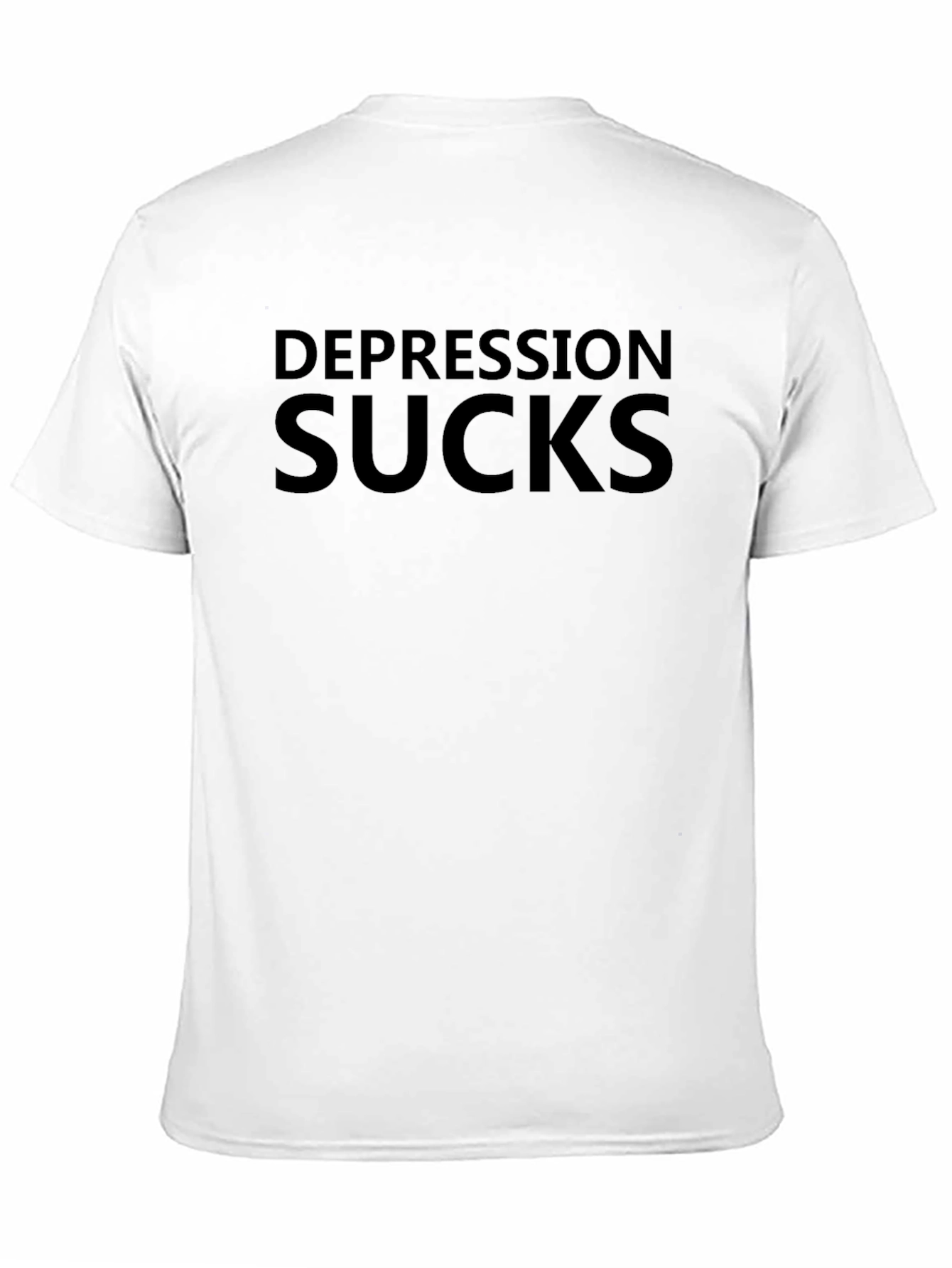 Depression Sucks Graphic Tee - Comfort & Style