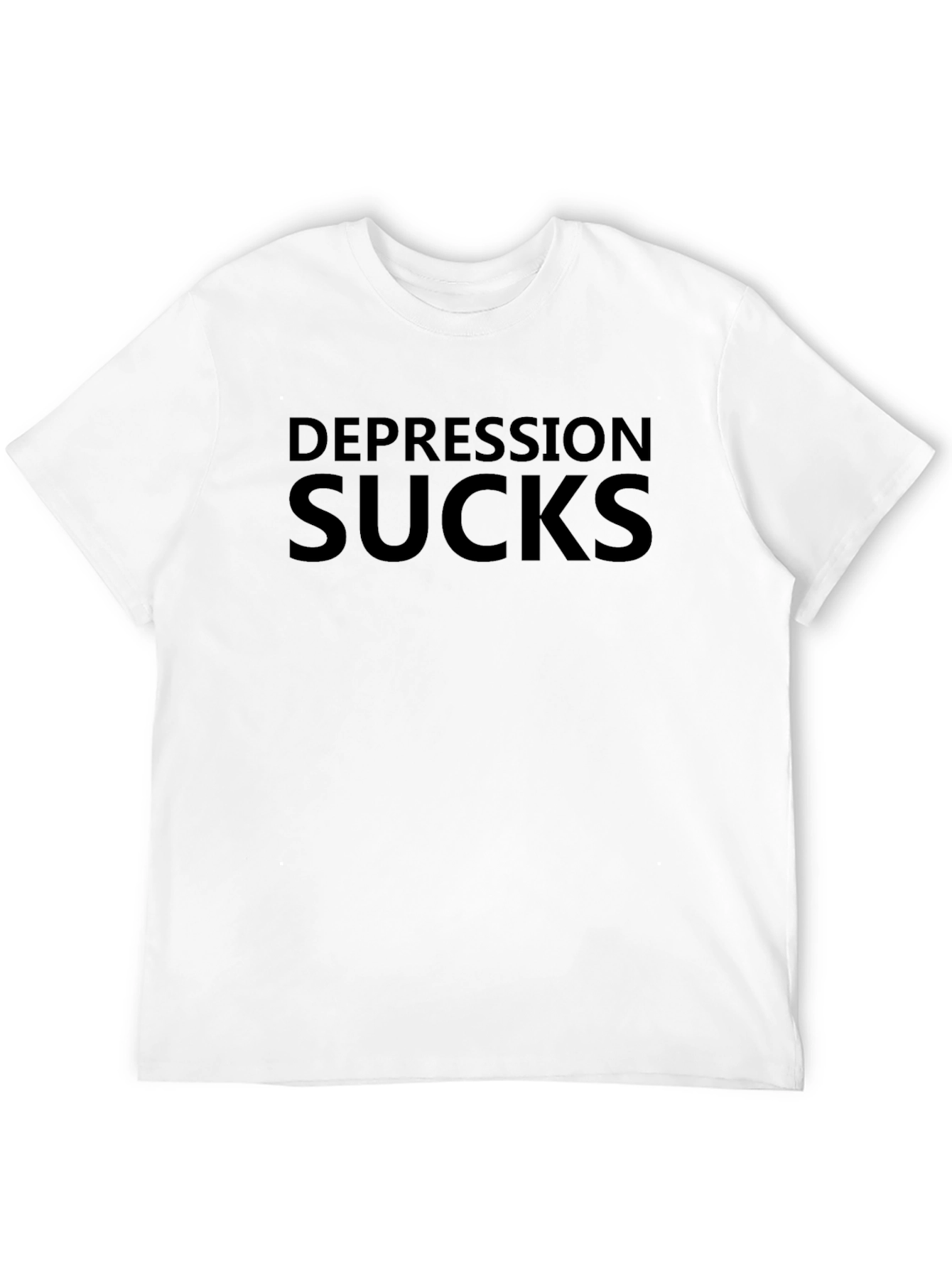 Depression Sucks Graphic Tee - Comfort & Style