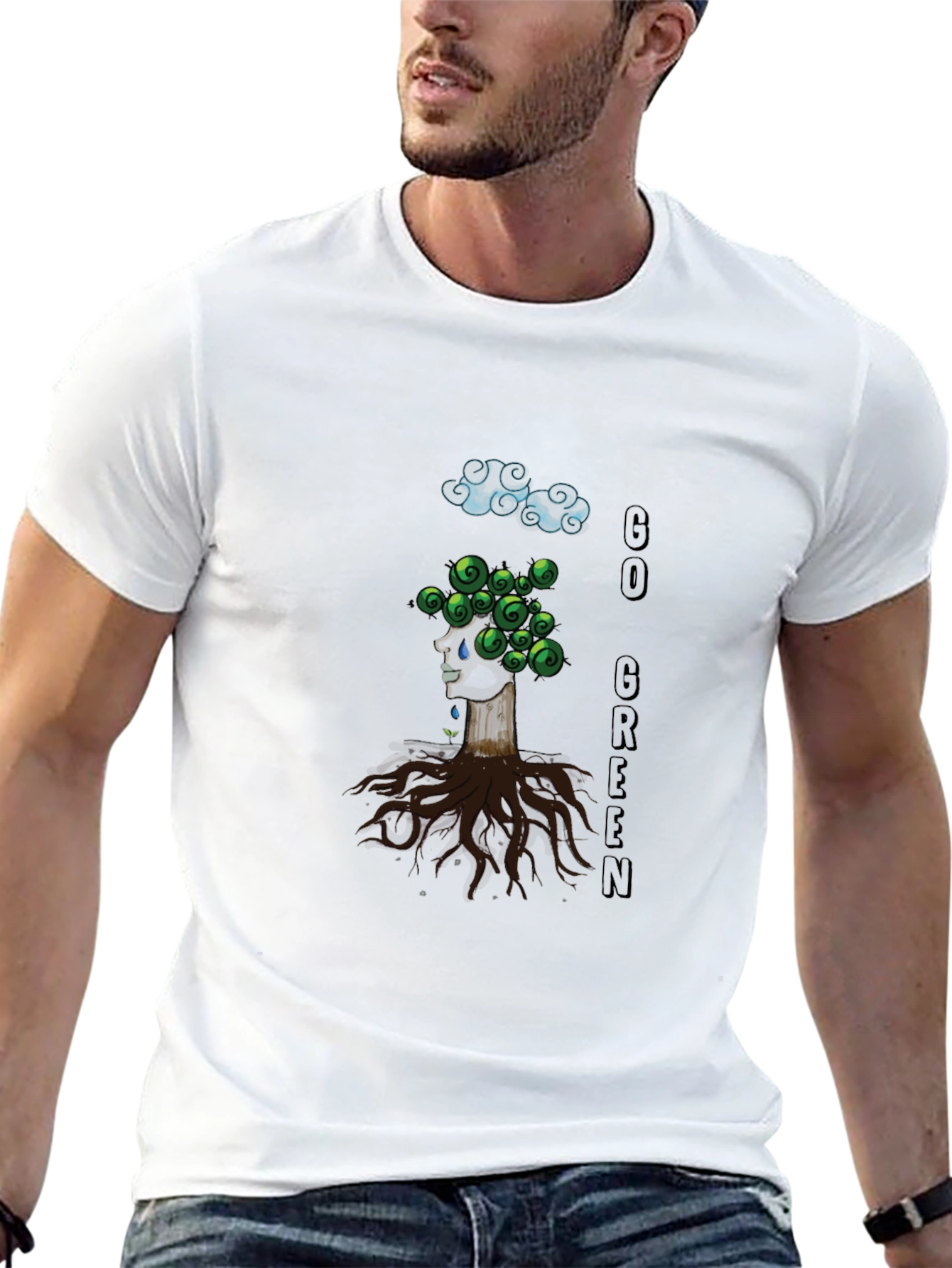 Eco-Mind T-Shirt: Go Green Design