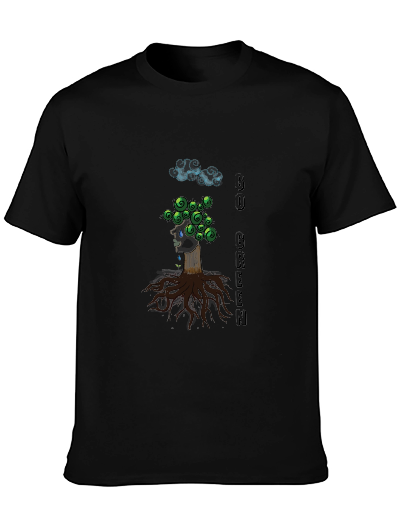 Eco-Mind T-Shirt: Go Green Design