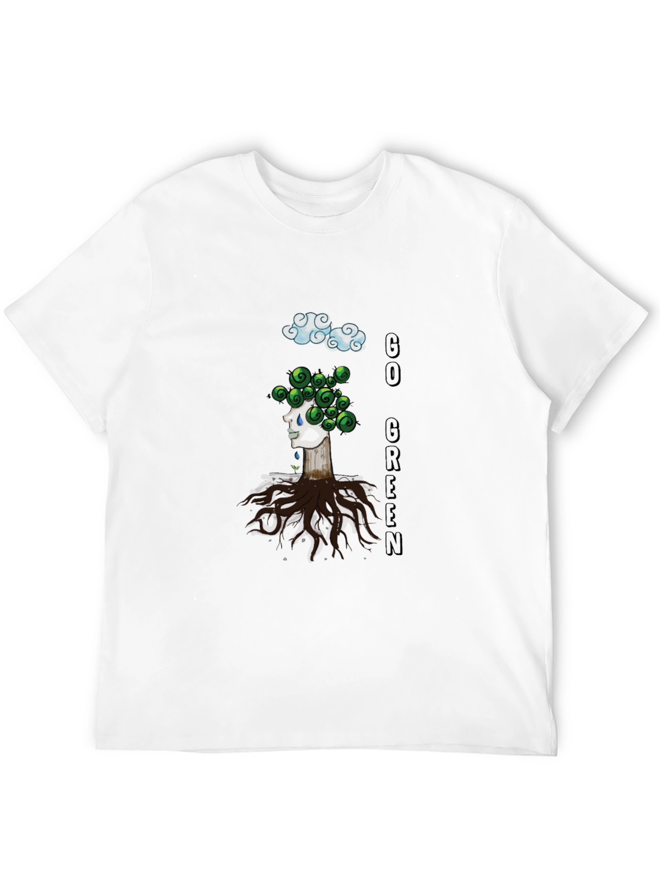 Eco-Mind T-Shirt: Go Green Design