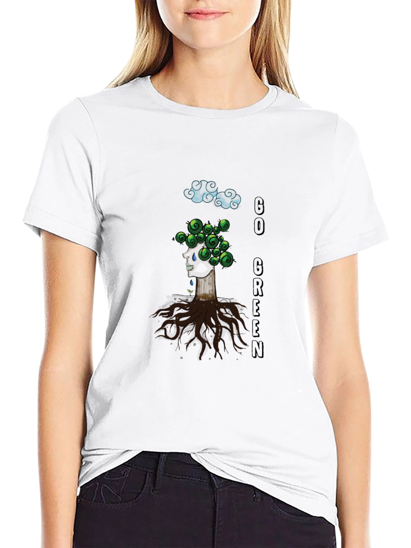 Eco-Mind T-Shirt: Go Green Design