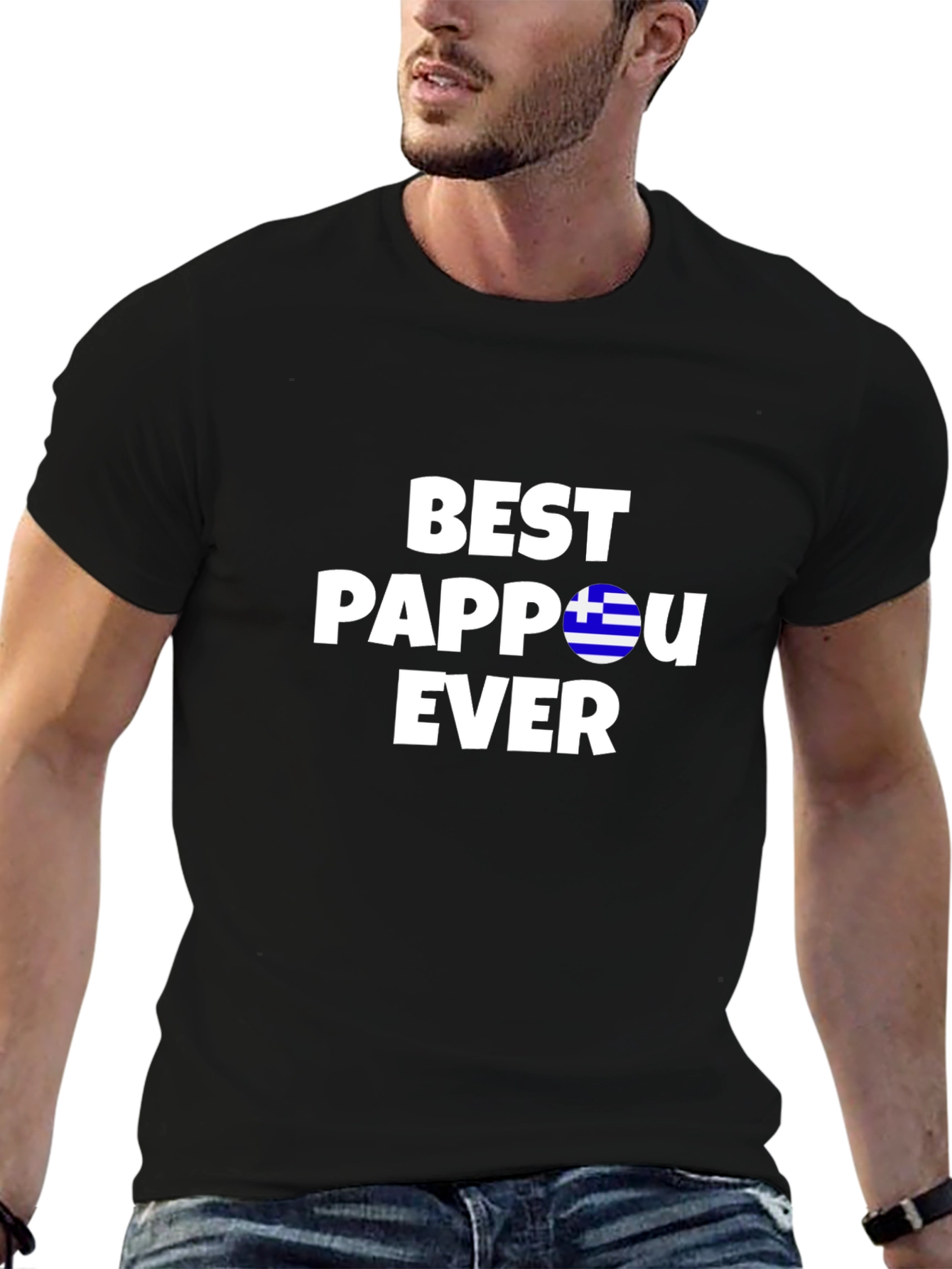 Best Pappou Ever T-Shirt - Greek Pride