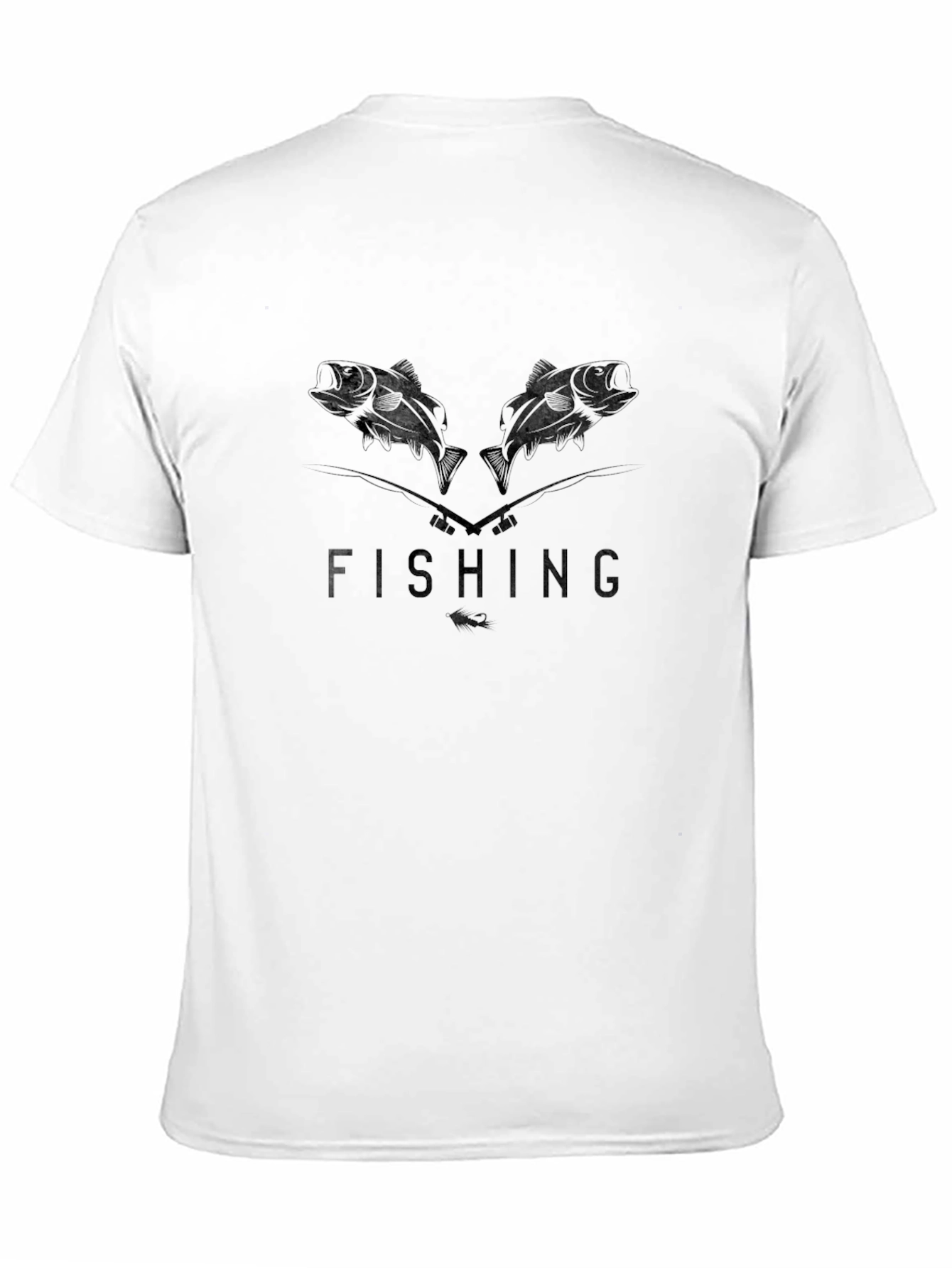 Fishing Graphic Tee - Bass Design