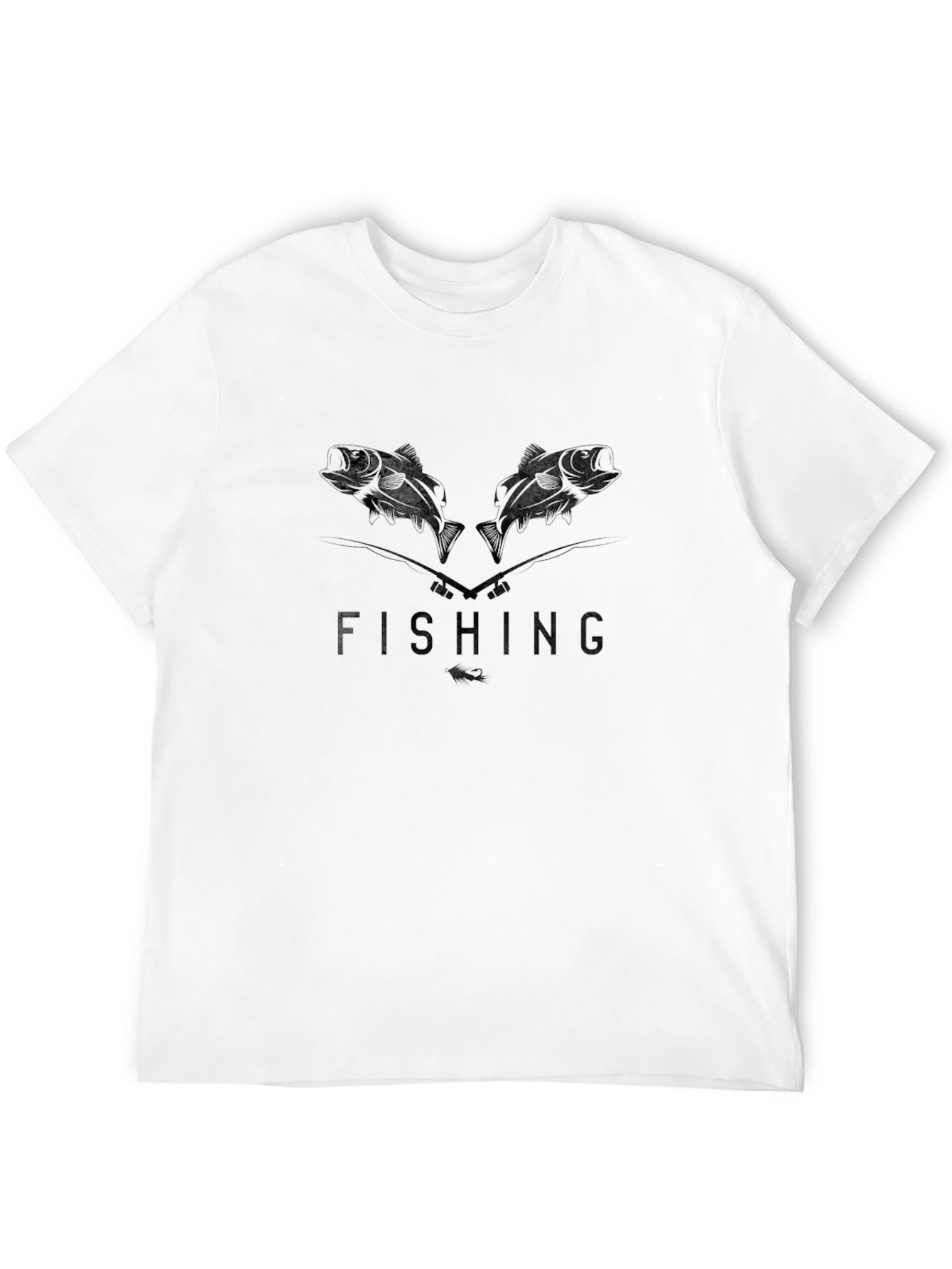 Fishing Graphic Tee - Bass Design