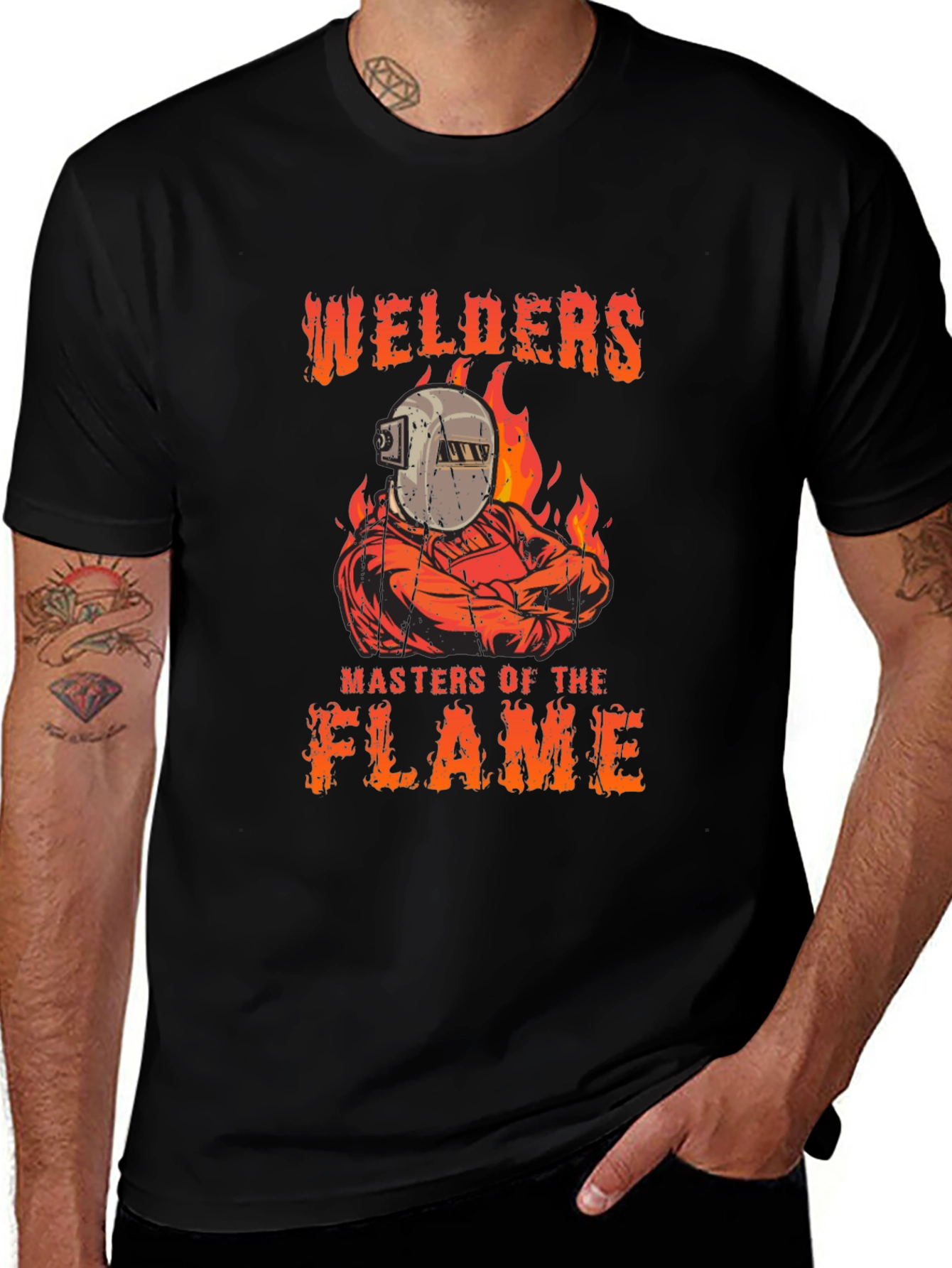 Welders Masters of the Flame Graphic T-Shirt