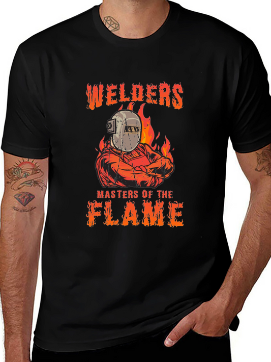Welders Masters of the Flame Graphic T-Shirt