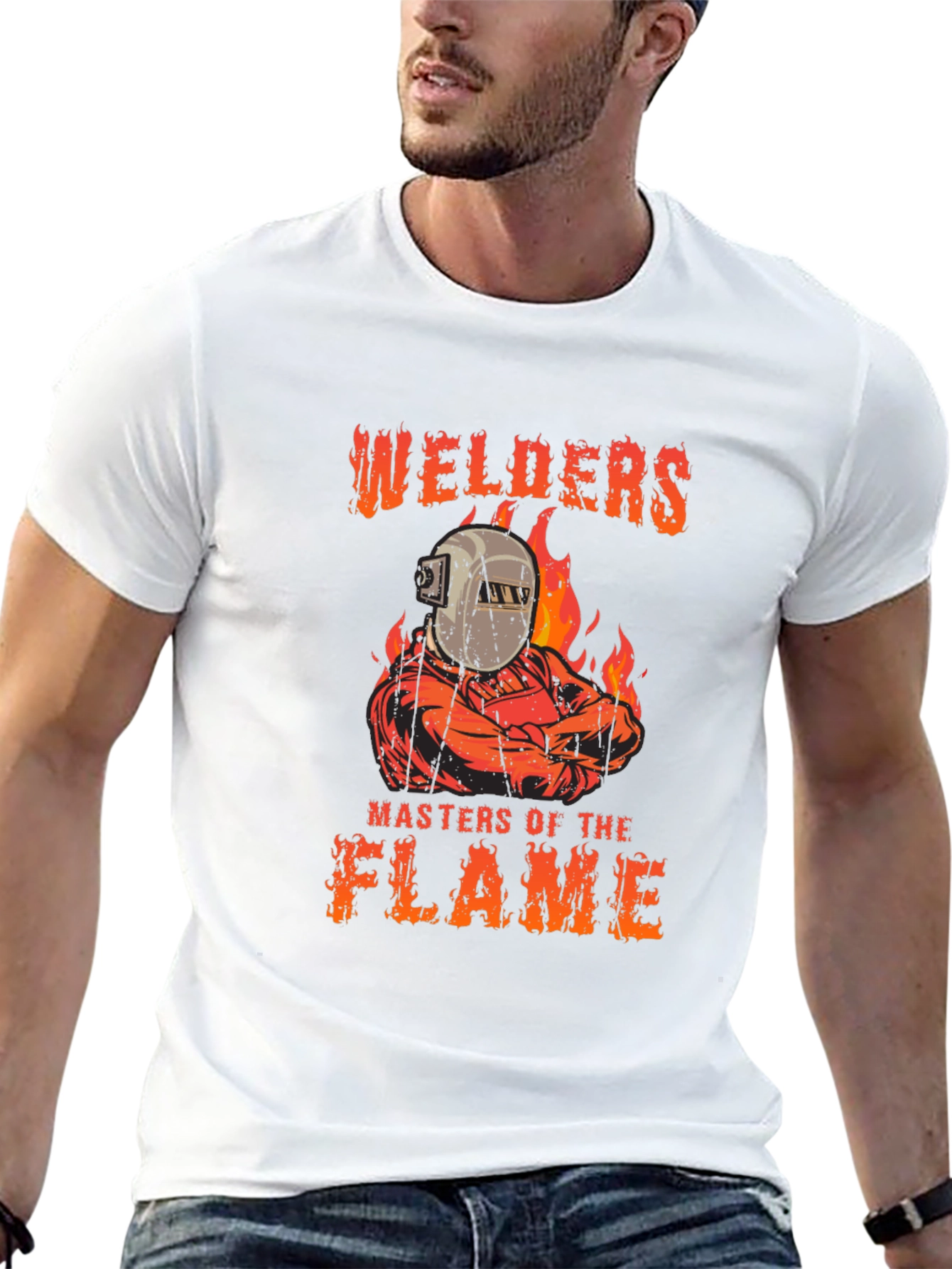 Welders Masters of the Flame Graphic T-Shirt