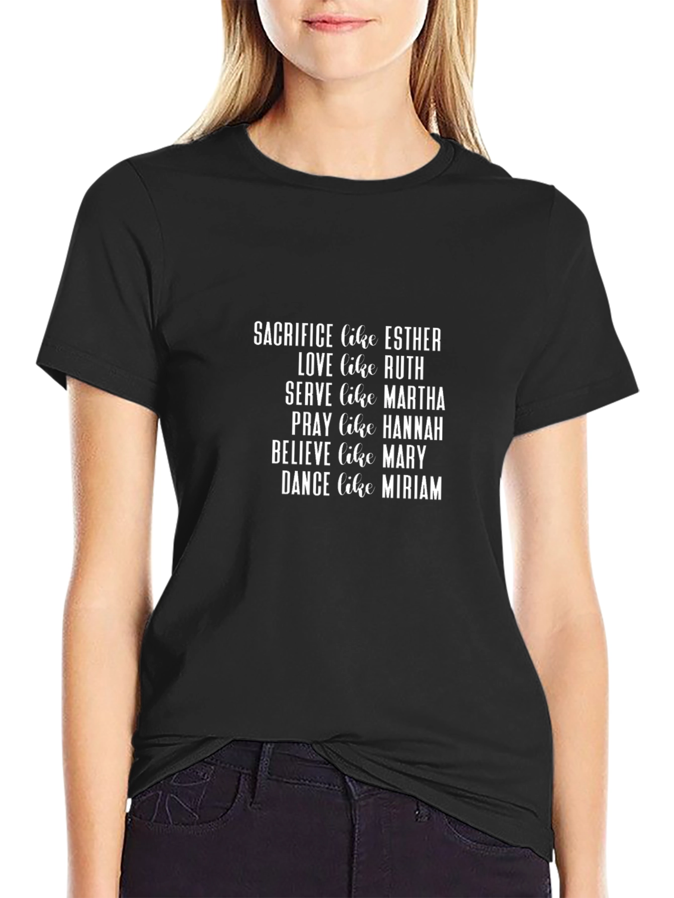 Inspirational Women of the Bible T-Shirt