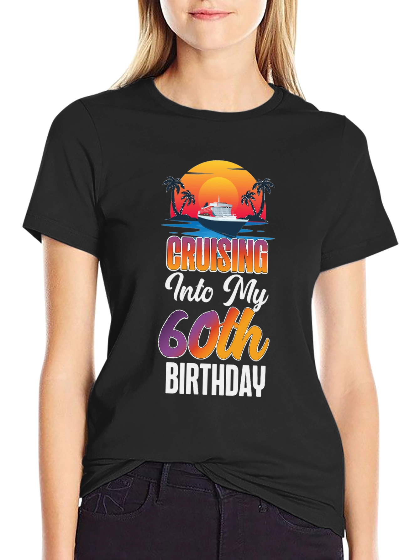 Cruising Into My 60th Birthday T-Shirt
