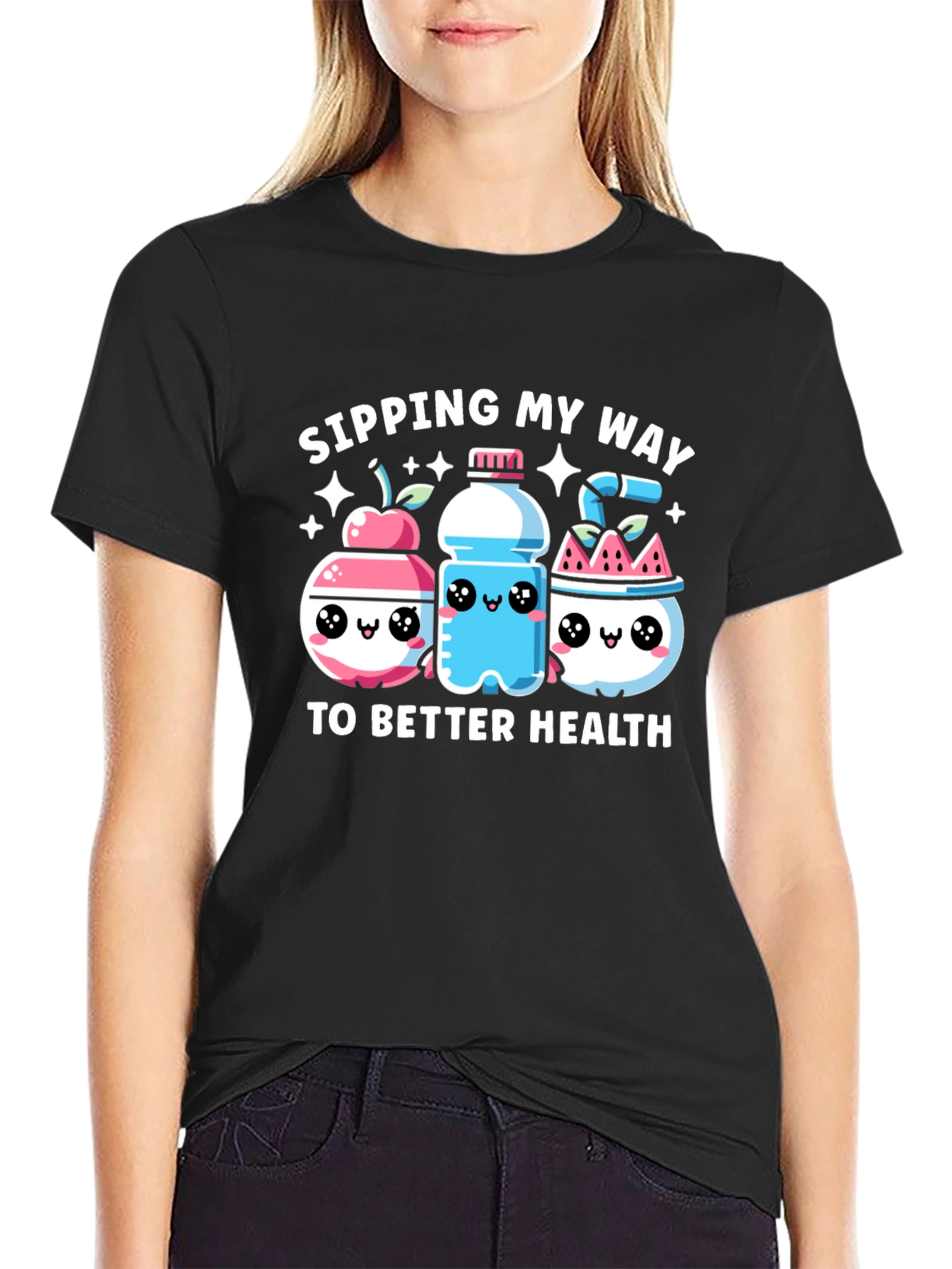 Sipping My Way to Better Health T-Shirt