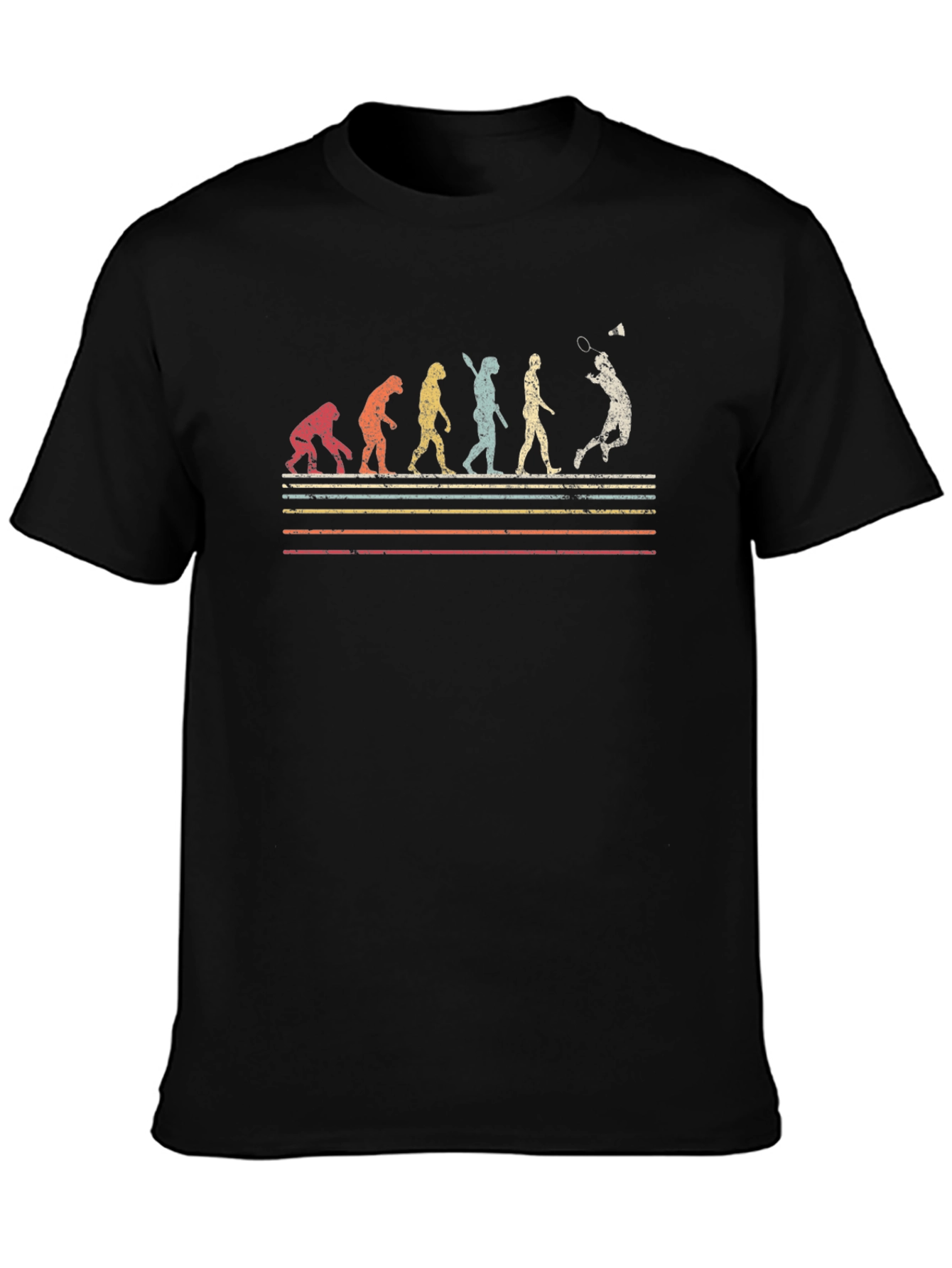 Badminton Evolution Graphic Tee