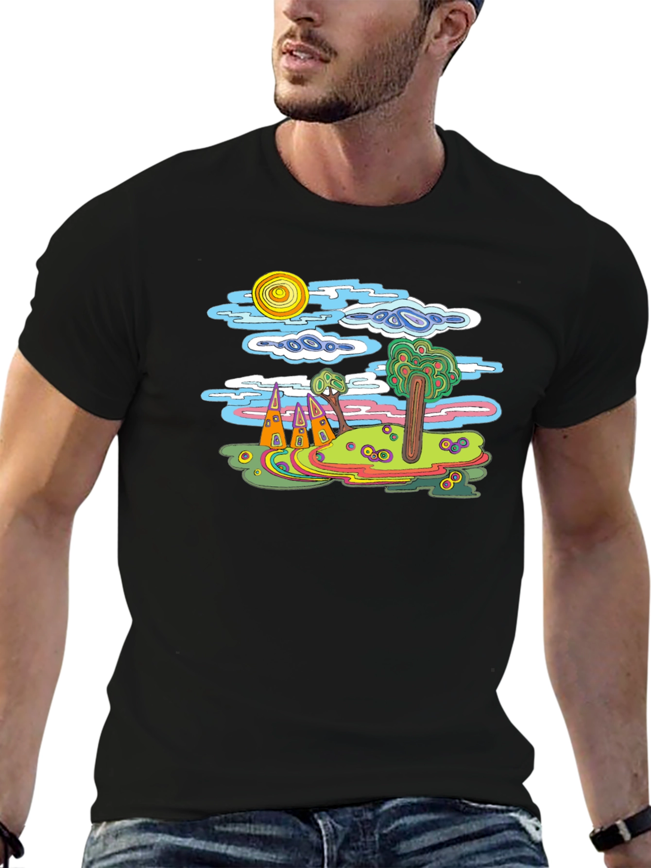 Psychedelic Landscape T-Shirt