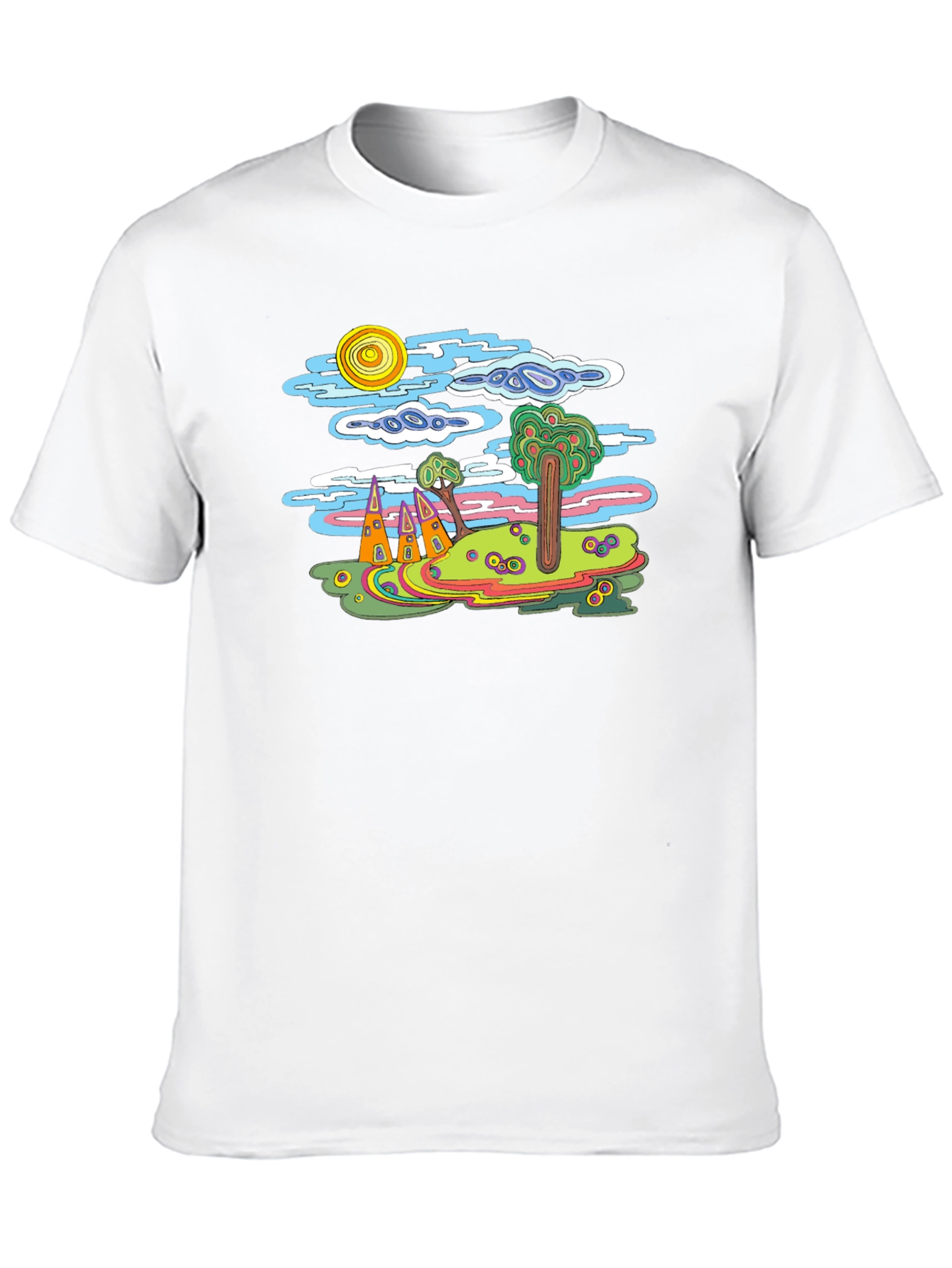 Psychedelic Landscape T-Shirt
