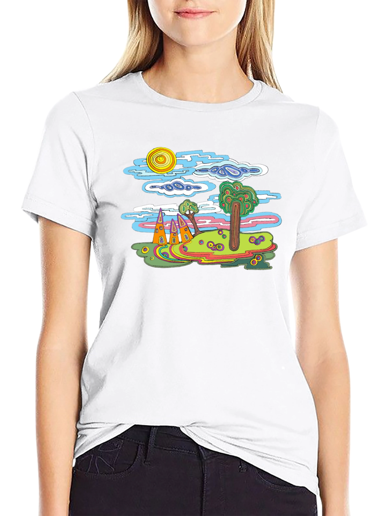 Psychedelic Landscape T-Shirt