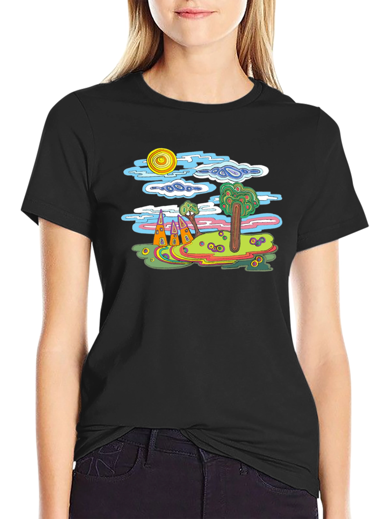 Psychedelic Landscape T-Shirt